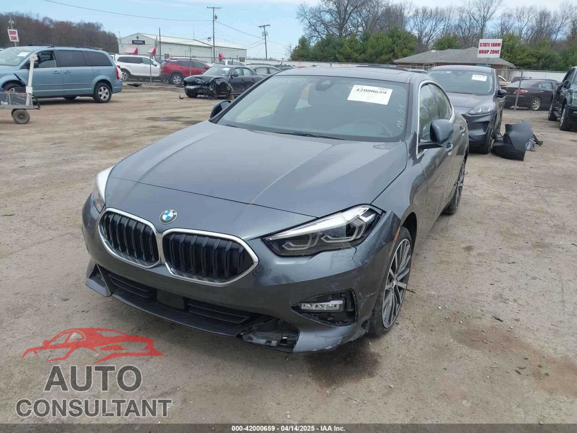 BMW 228I GRAN COUPE 2020 - WBA73AK06L7F52011