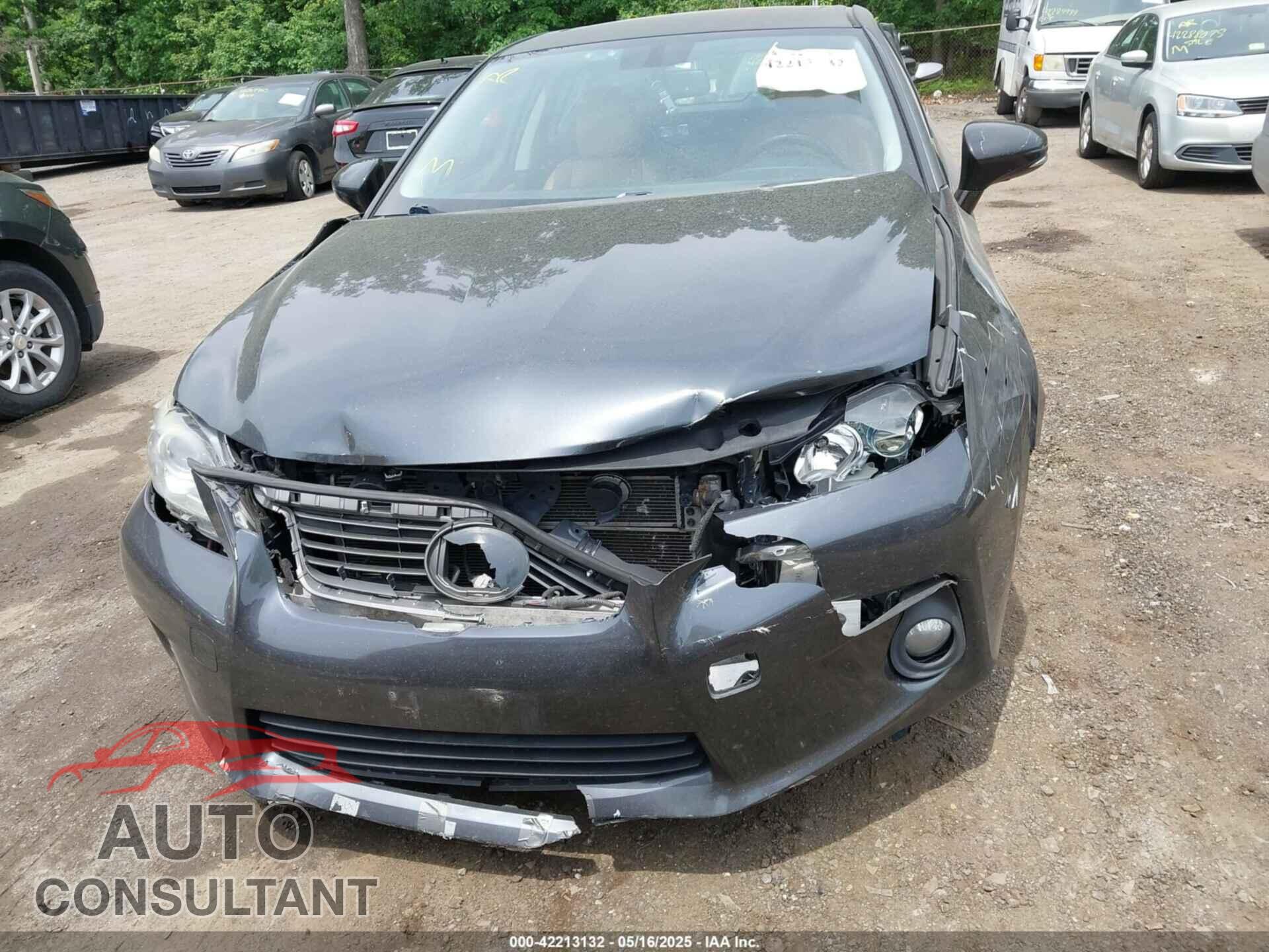 LEXUS CT 200H 2011 - JTHKD5BH3B2041497