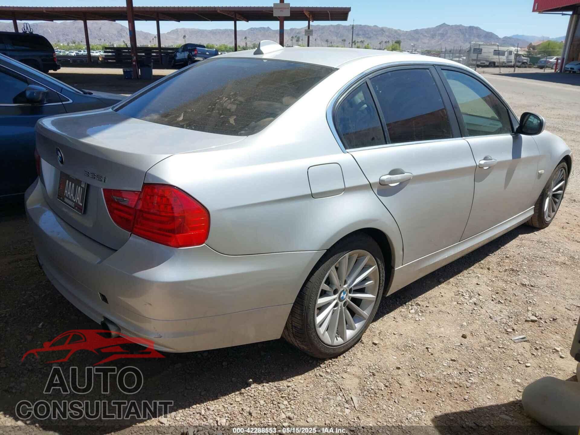 BMW 335I 2009 - WBAPM73509E191354