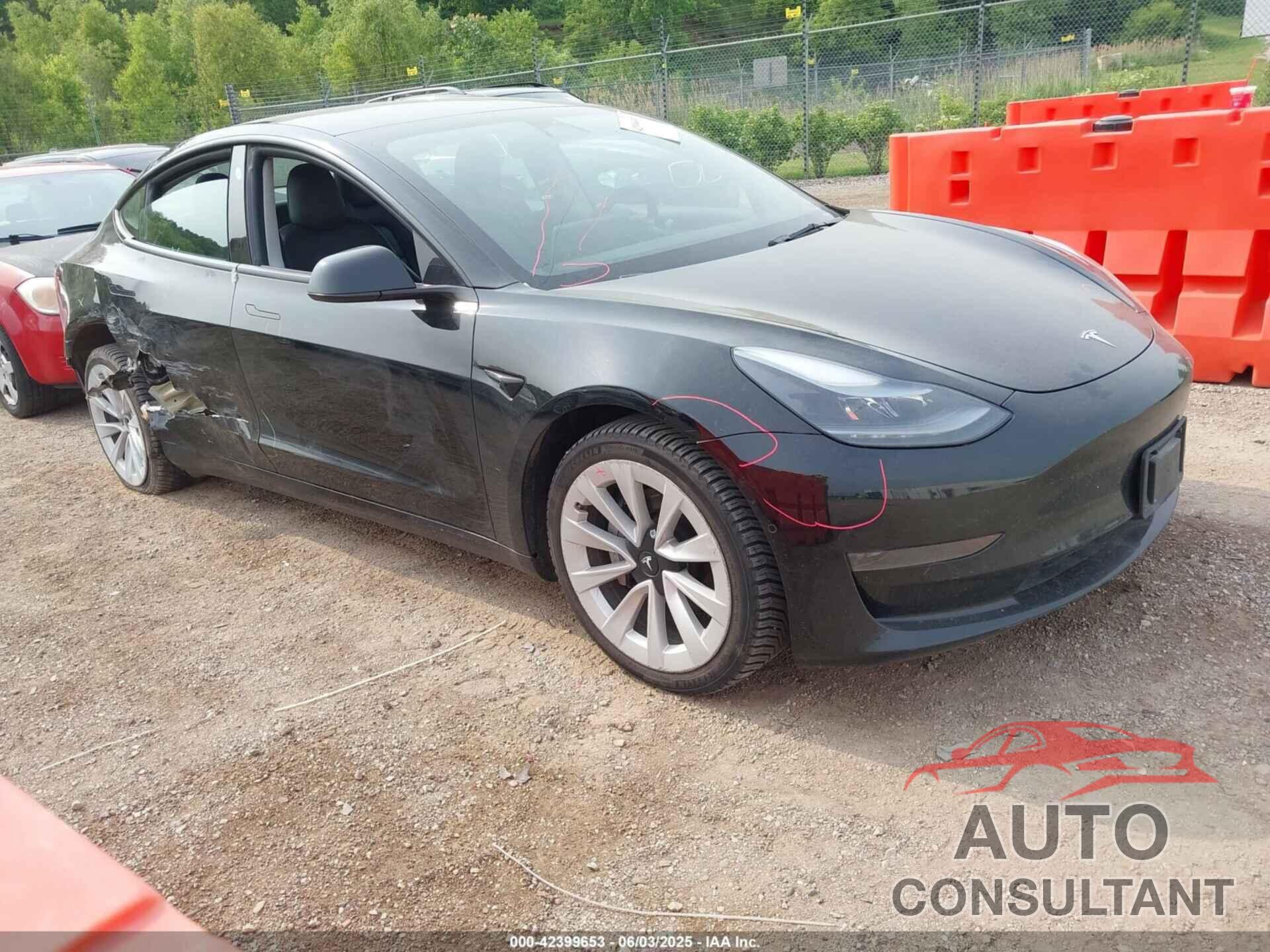 TESLA MODEL 3 2022 - 5YJ3E1EA7NF188627