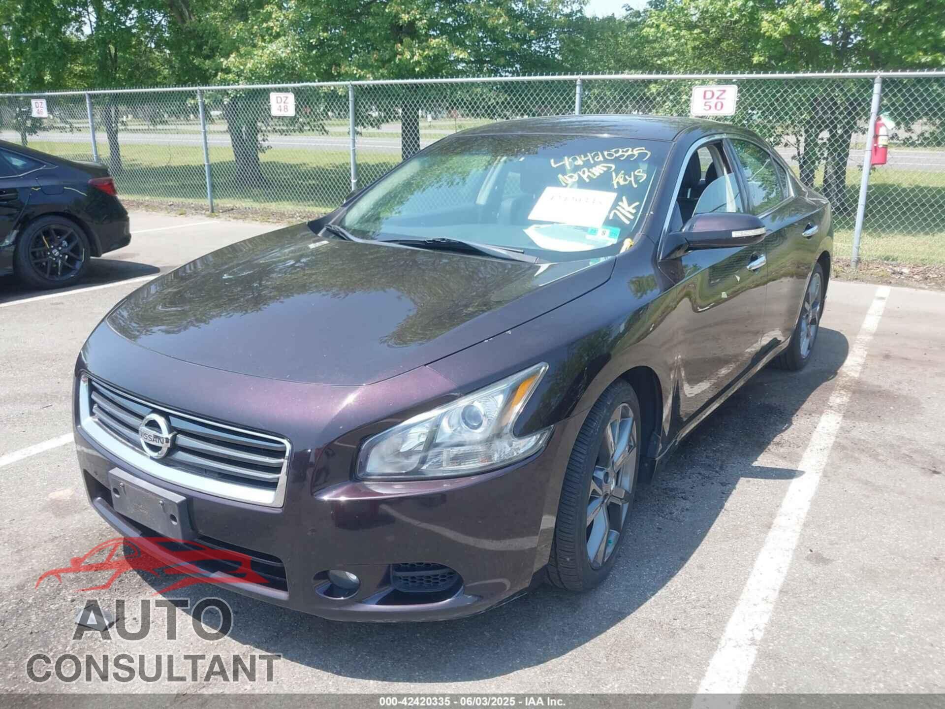 NISSAN MAXIMA 2014 - 1N4AA5AP7EC486859
