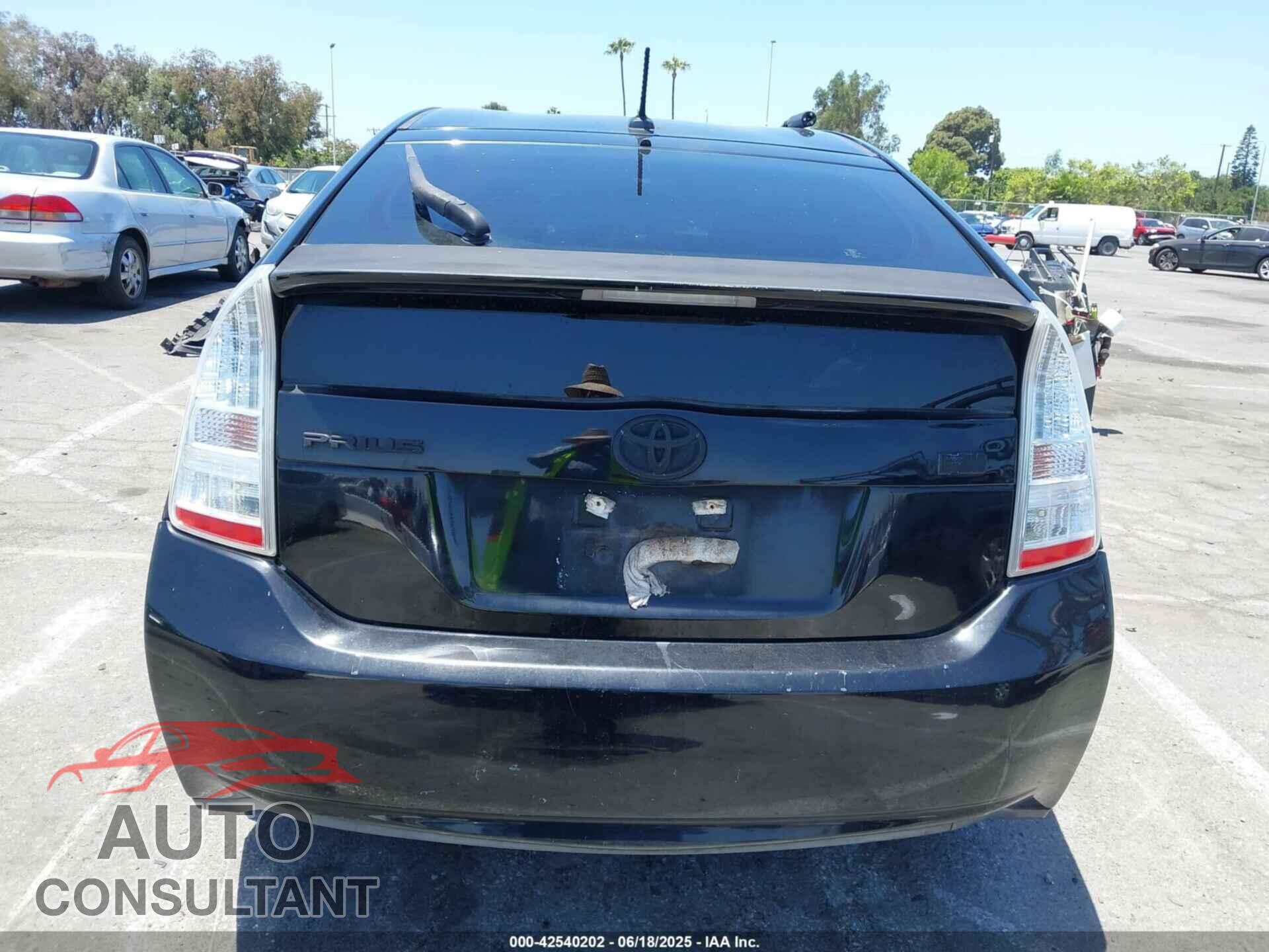 TOYOTA PRIUS 2010 - JTDKN3DU8A0143028