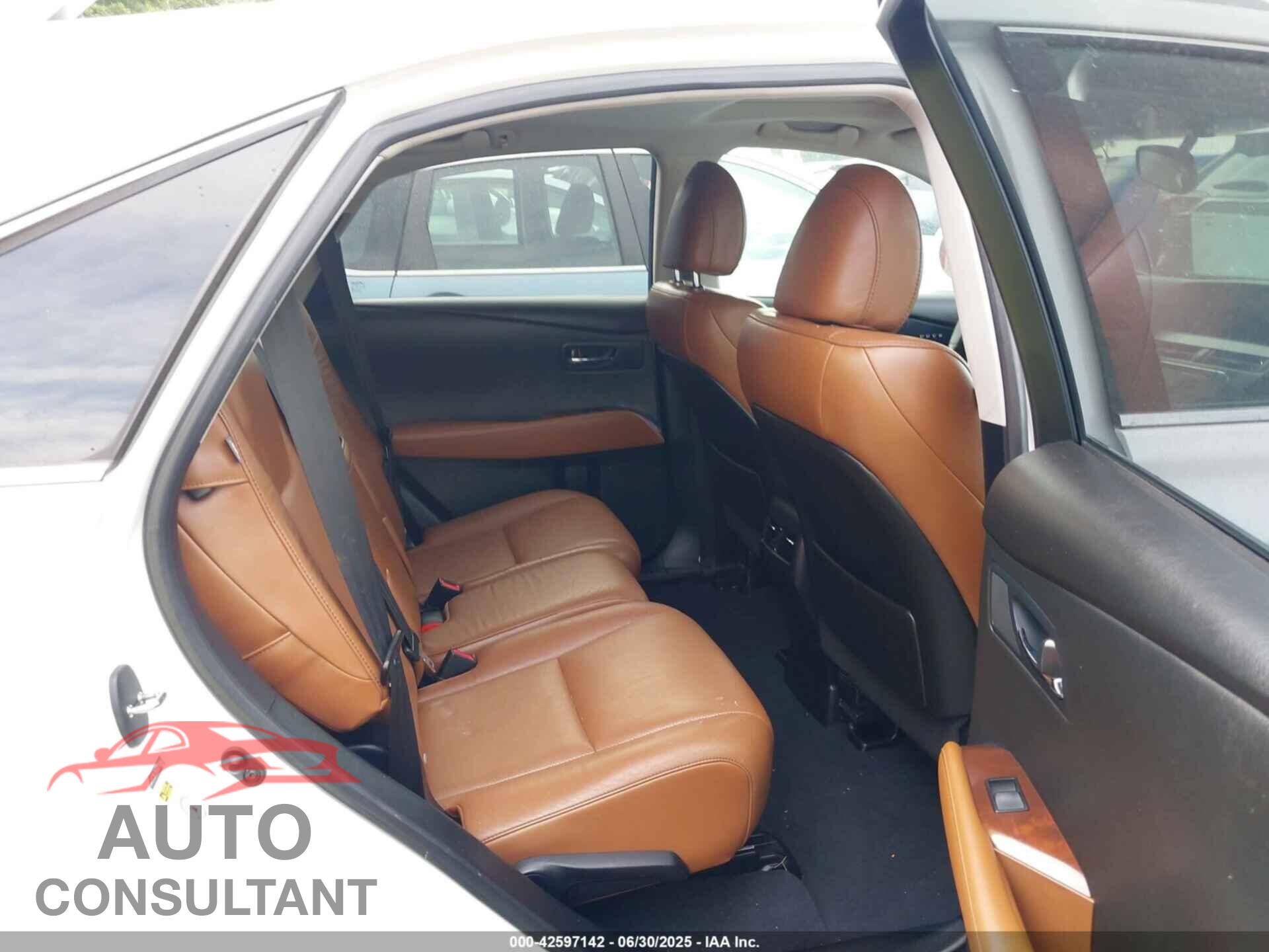 LEXUS RX 350 2013 - 2T2BK1BA5DC168643
