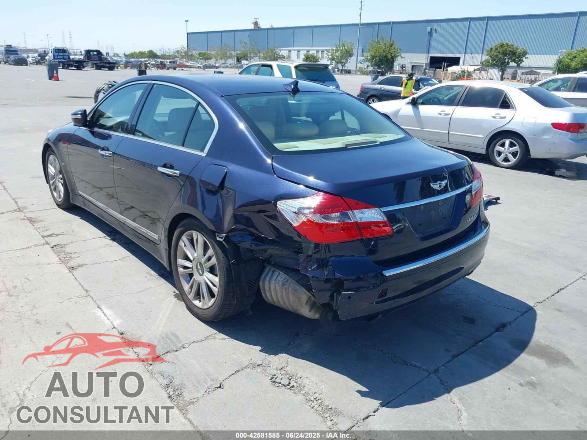 HYUNDAI GENESIS 2012 - KMHGC4DF9CU167350