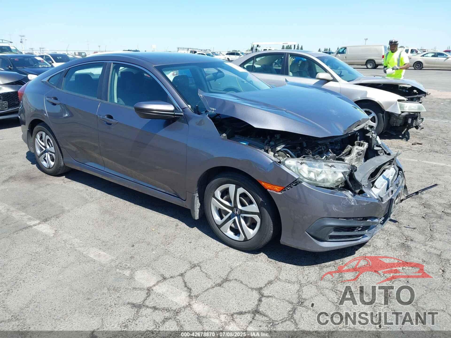 HONDA CIVIC 2017 - 19XFC2F58HE208193