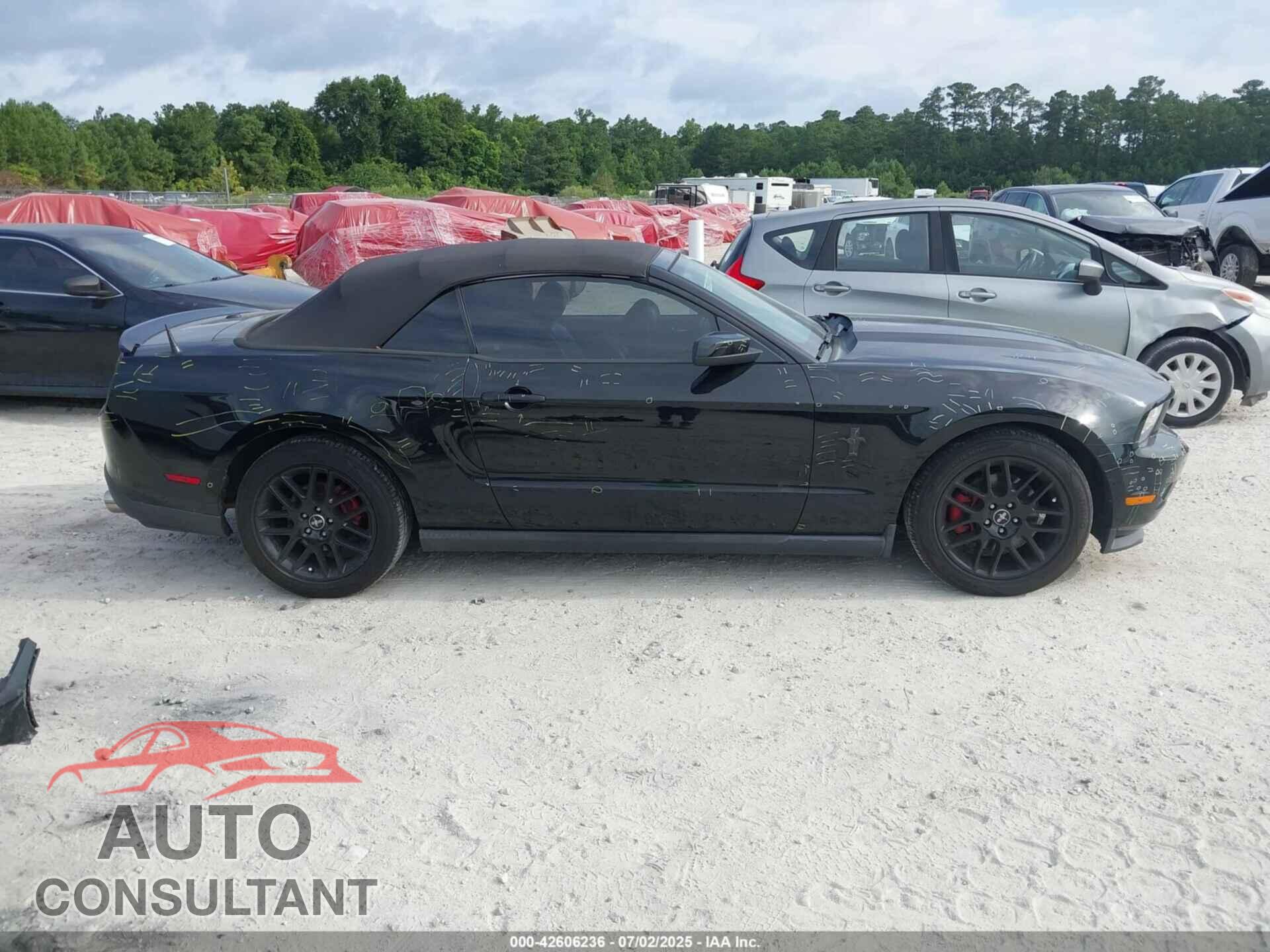 FORD MUSTANG 2012 - 1ZVBP8EM4C5276765