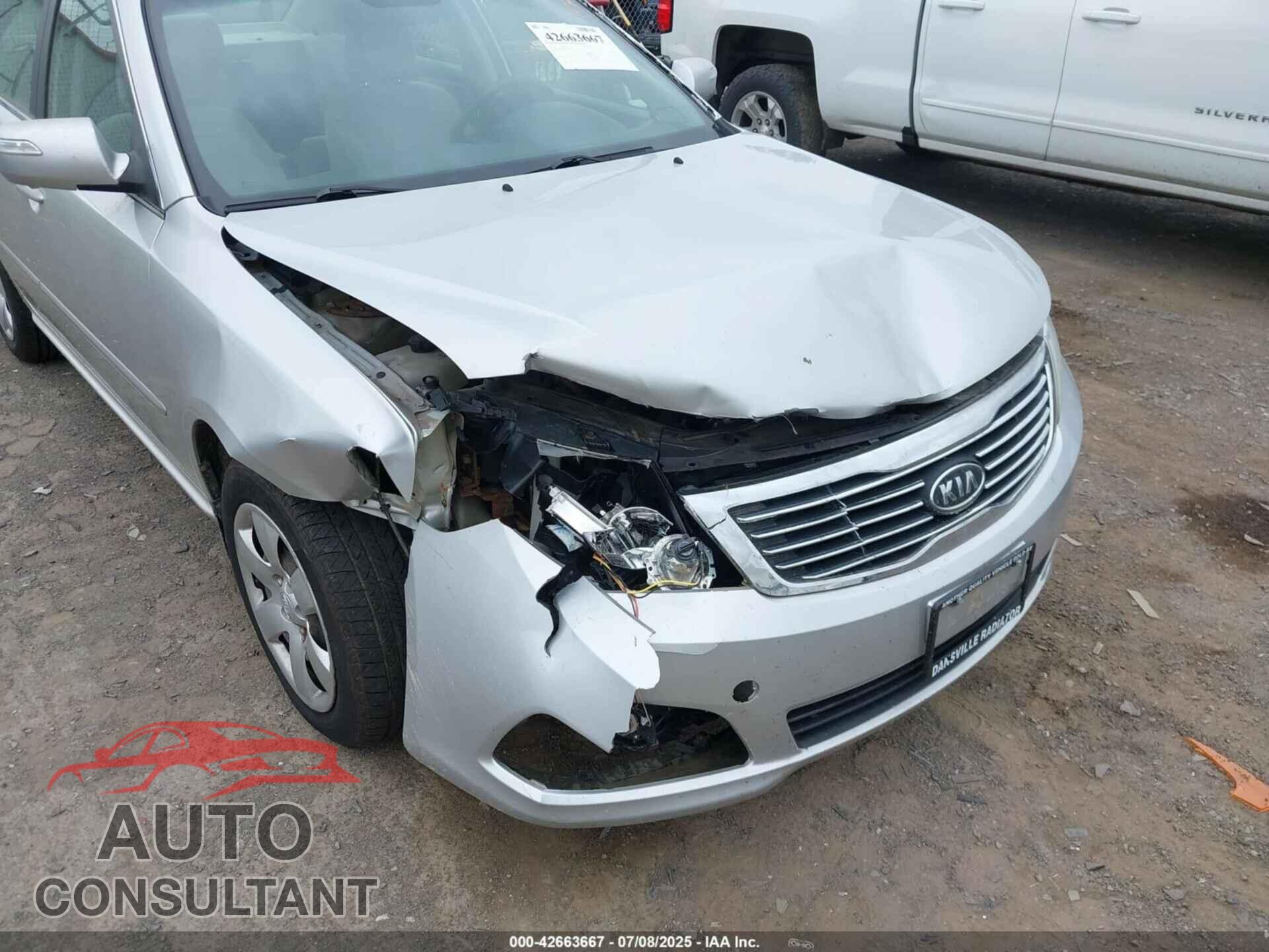 KIA OPTIMA 2010 - KNAGG4A8XA5443196