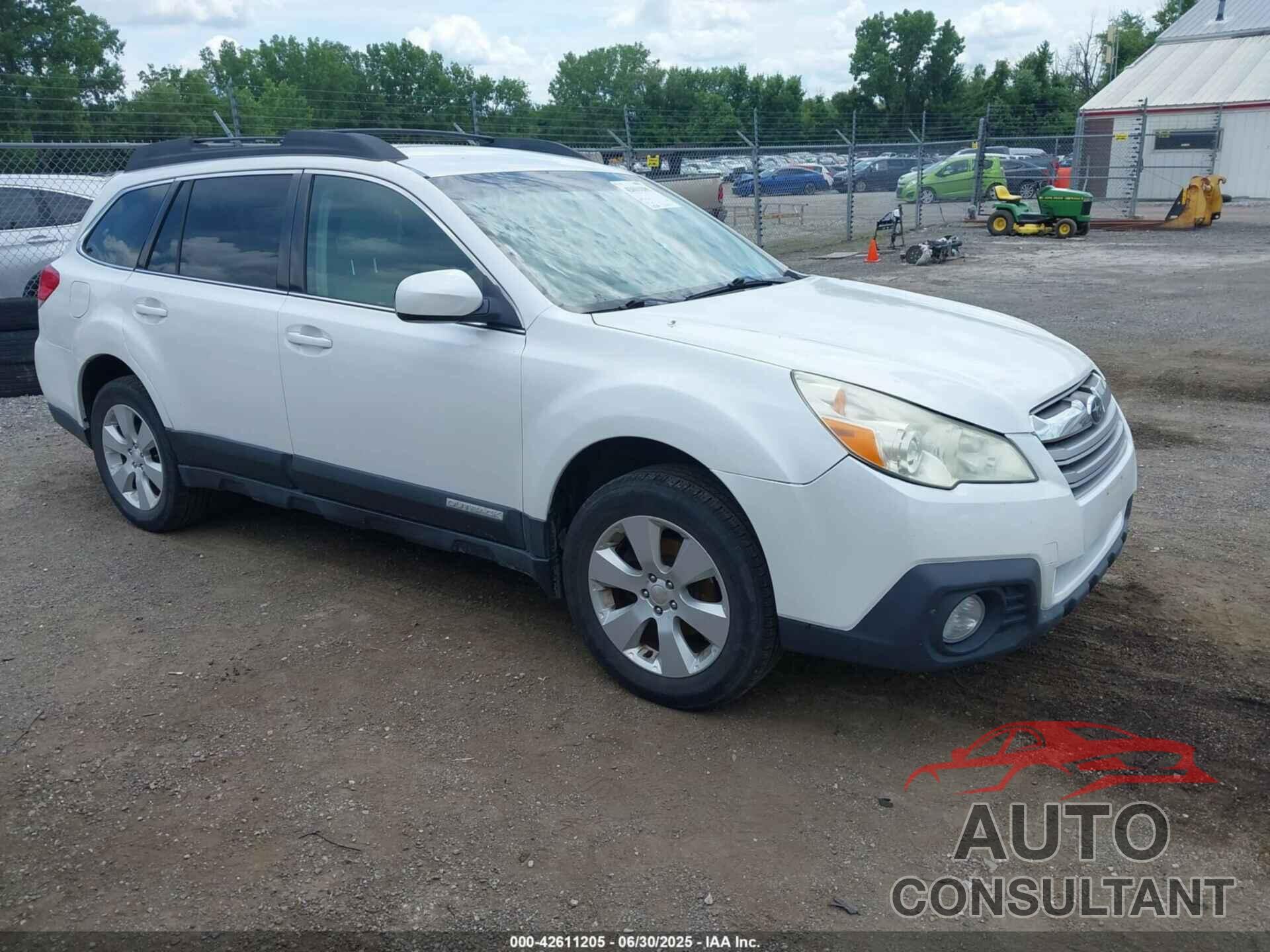 SUBARU OUTBACK 2011 - 4S4BRBBC1B3380383