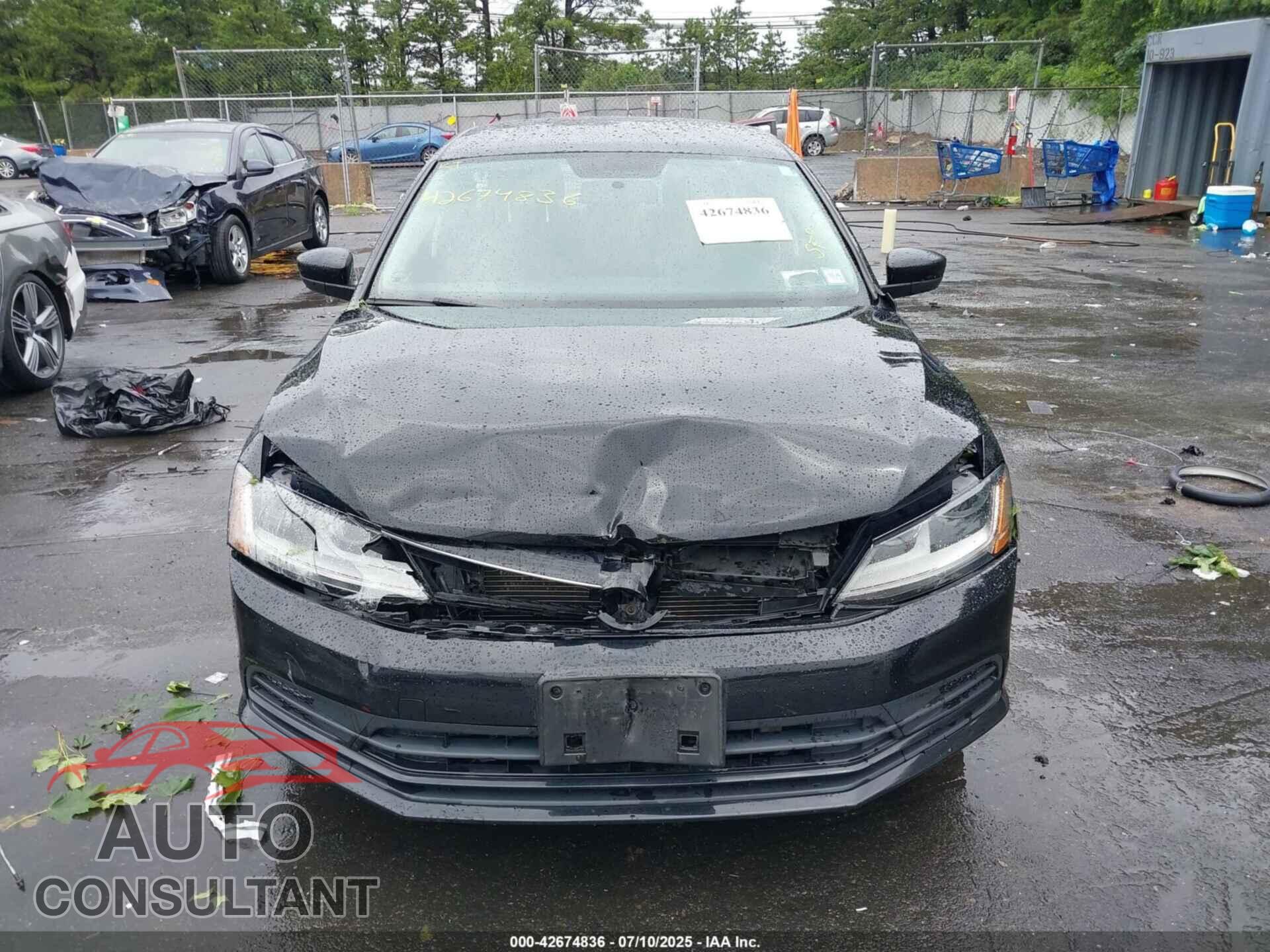 VOLKSWAGEN JETTA 2017 - 3VW2B7AJ0HM214642