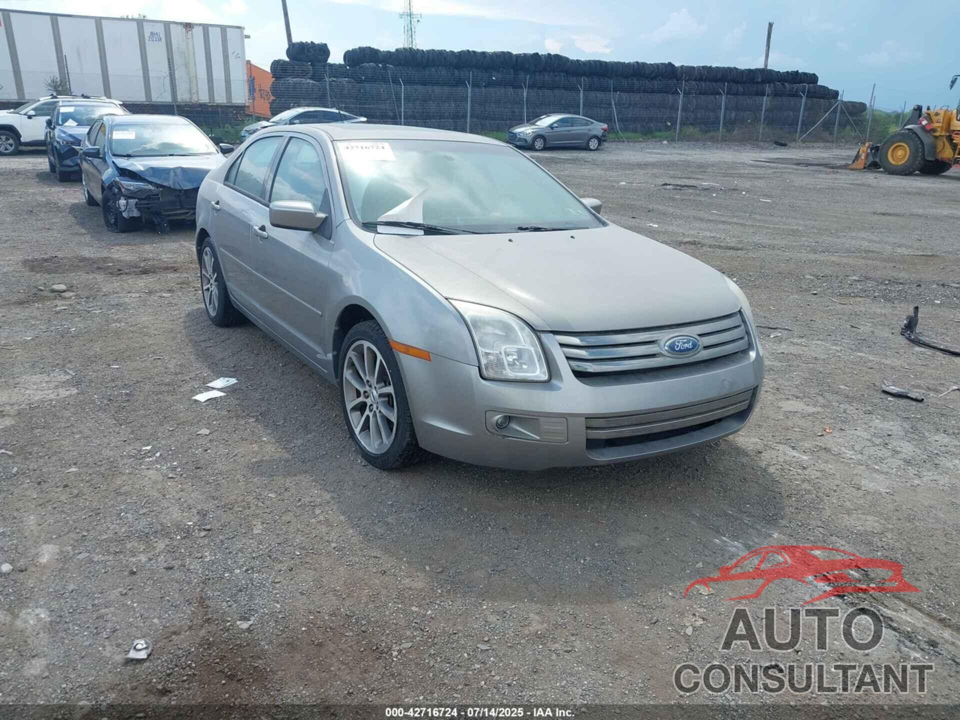FORD FUSION 2009 - 3FAHP07Z09R204531