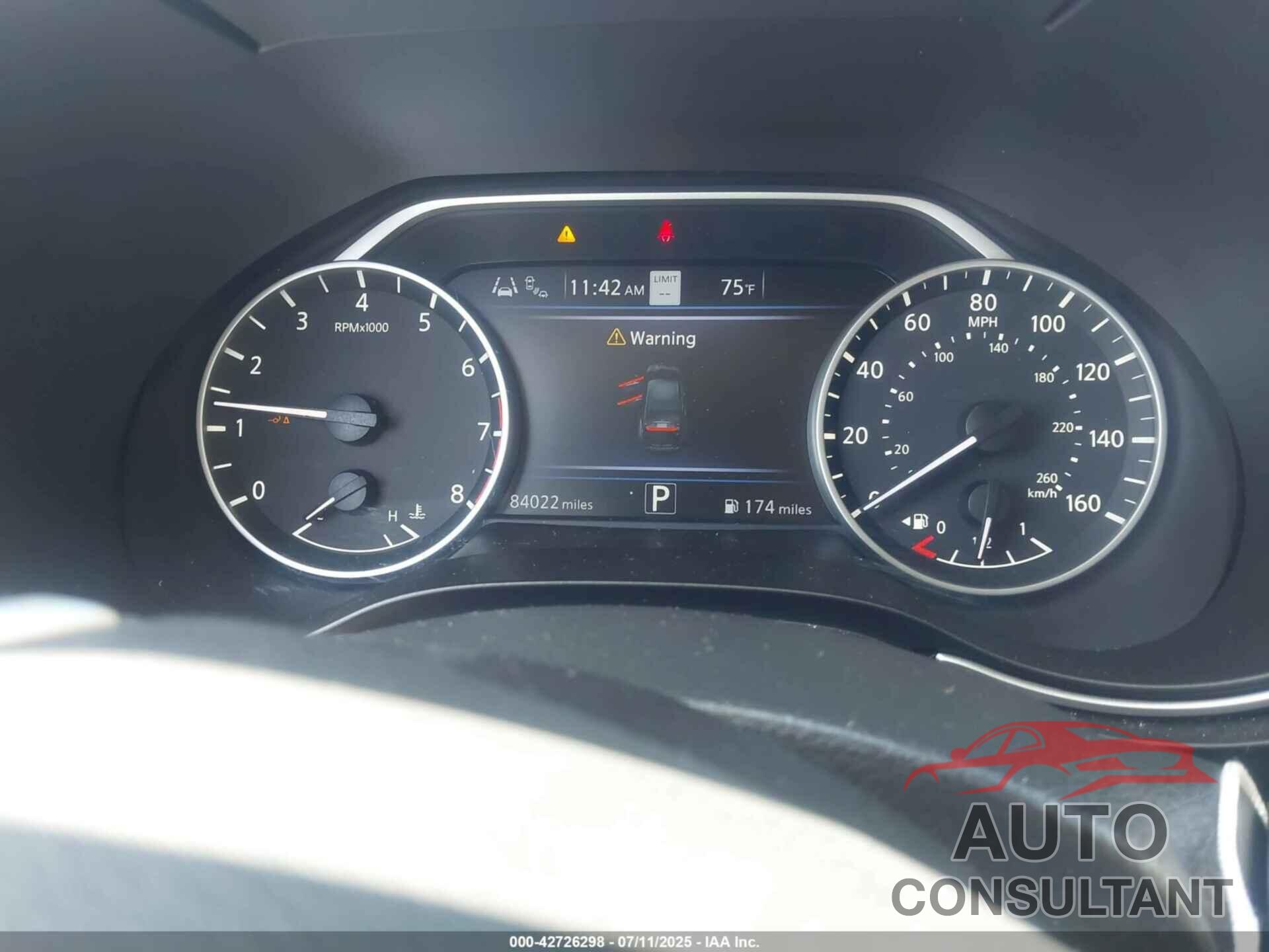 NISSAN MAXIMA 2020 - 1N4AA6CV2LC364666