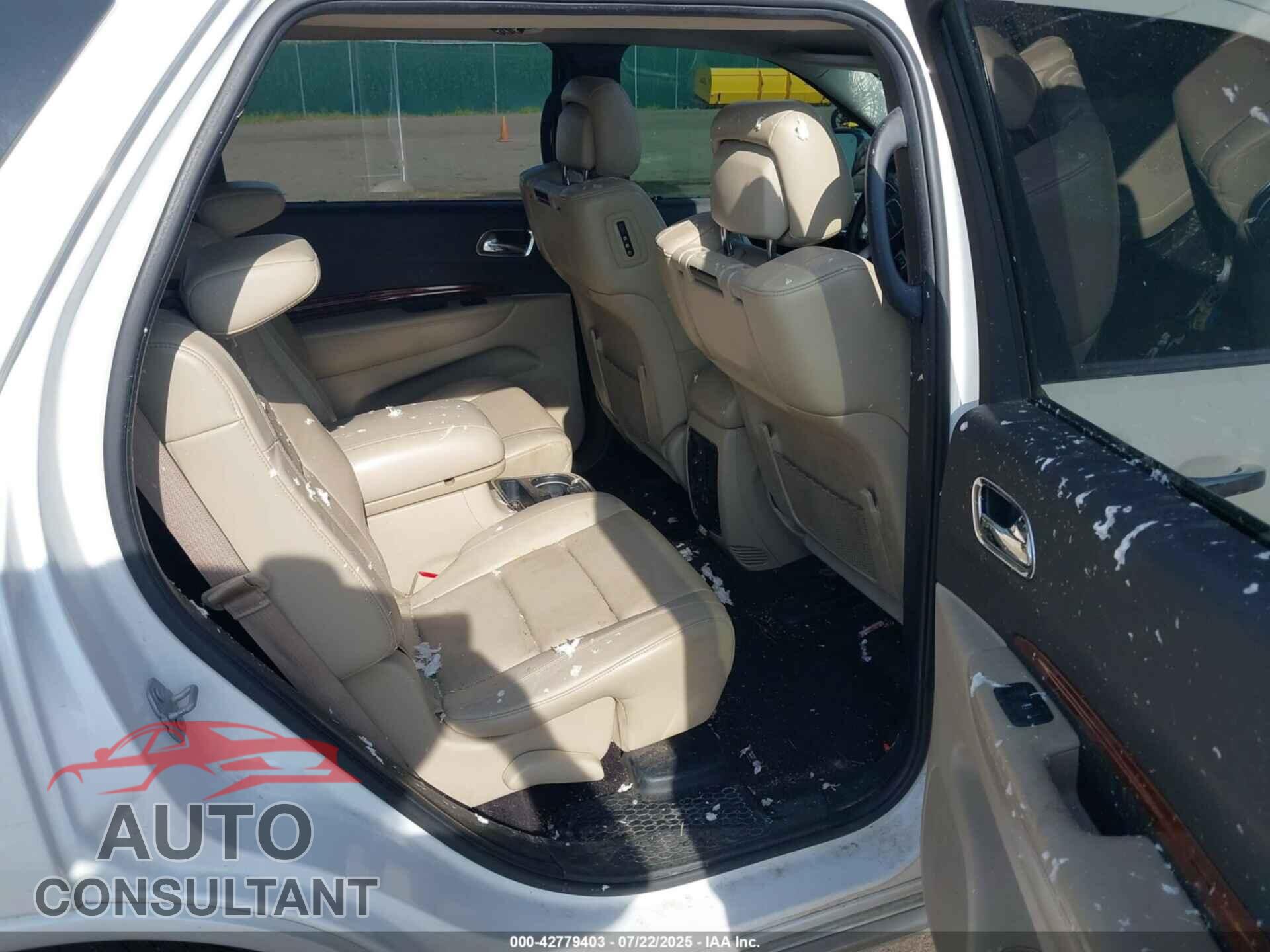DODGE DURANGO 2017 - 1C4RDJEGXHC840031