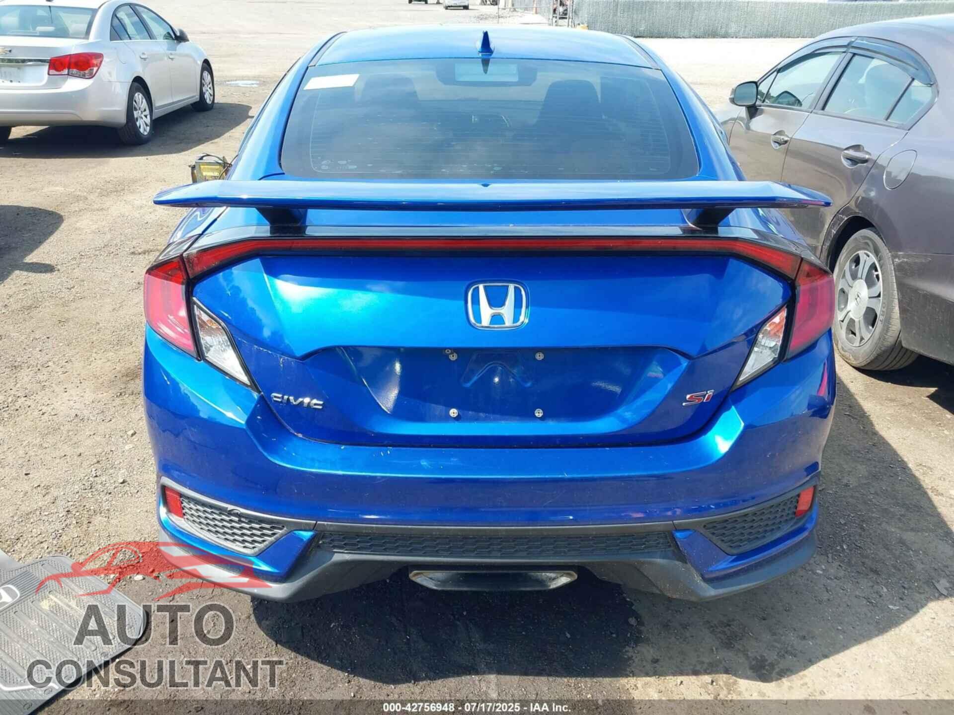 HONDA CIVIC 2017 - 2HGFC3A58HH755449