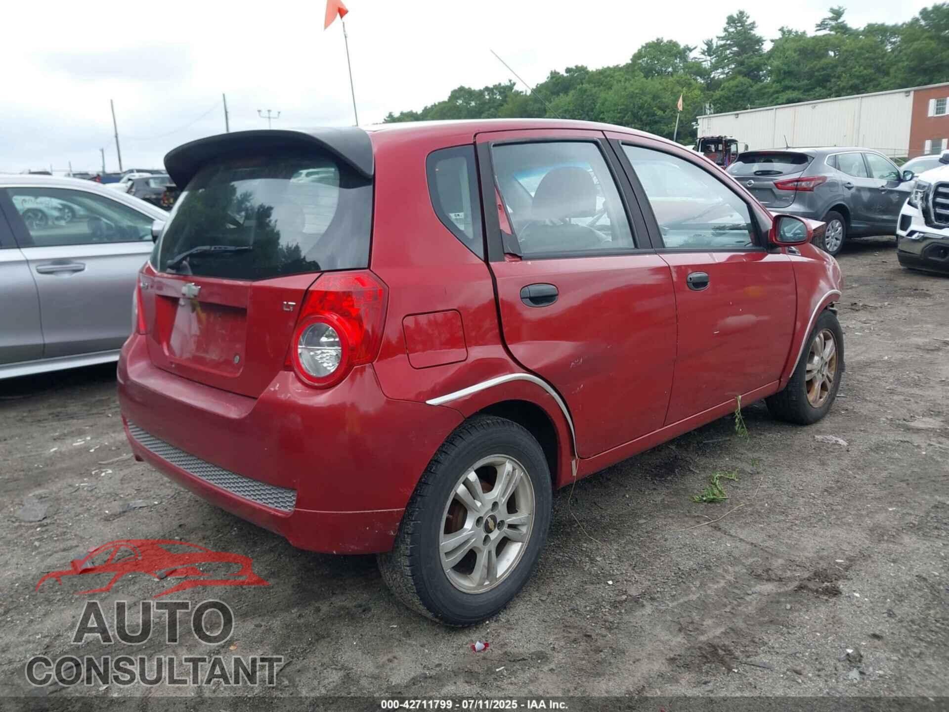 CHEVROLET AVEO 2011 - KL1TG6DE7BB174504