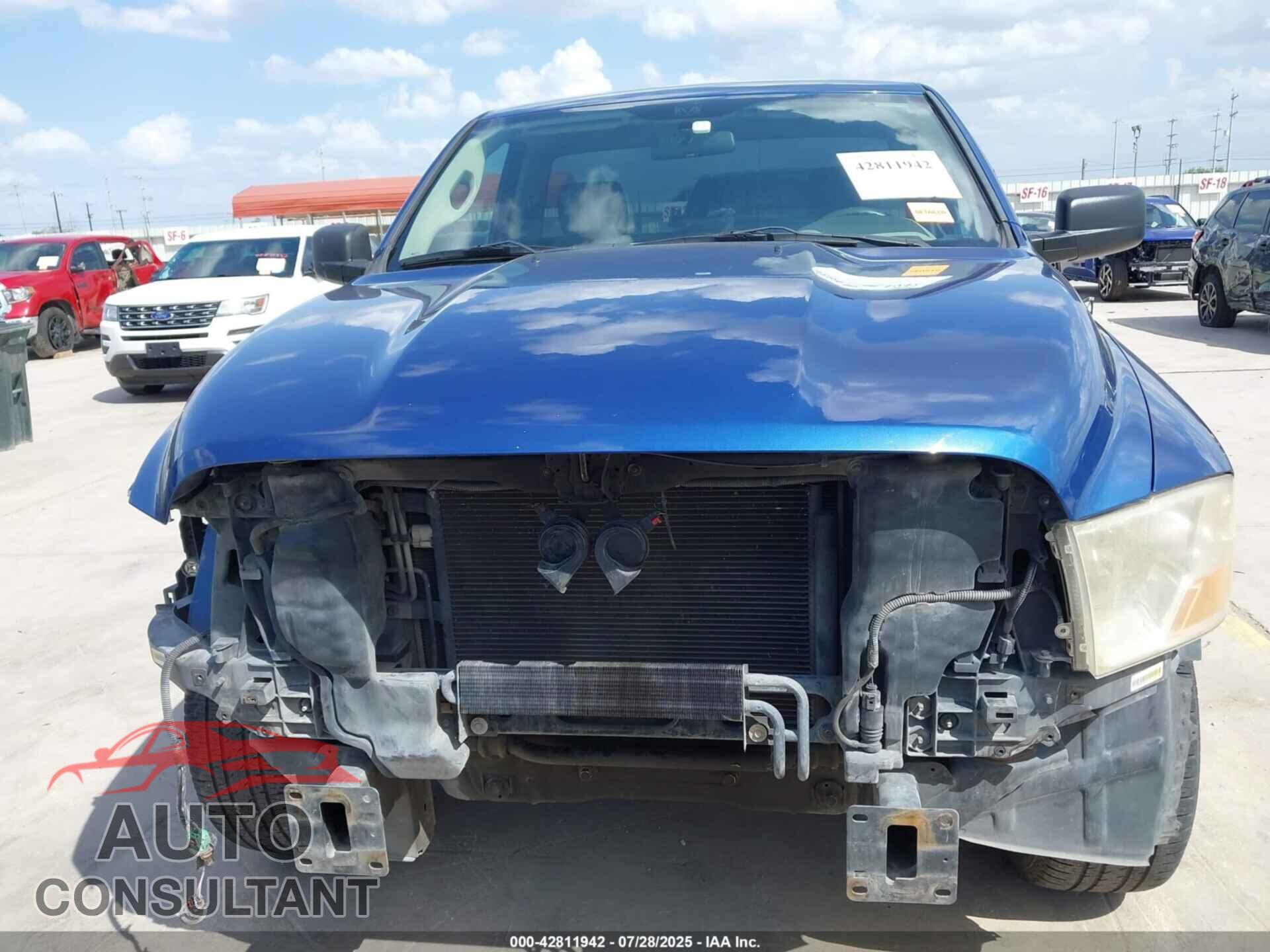 DODGE RAM 1500 2009 - 1D3HB16K49J509549