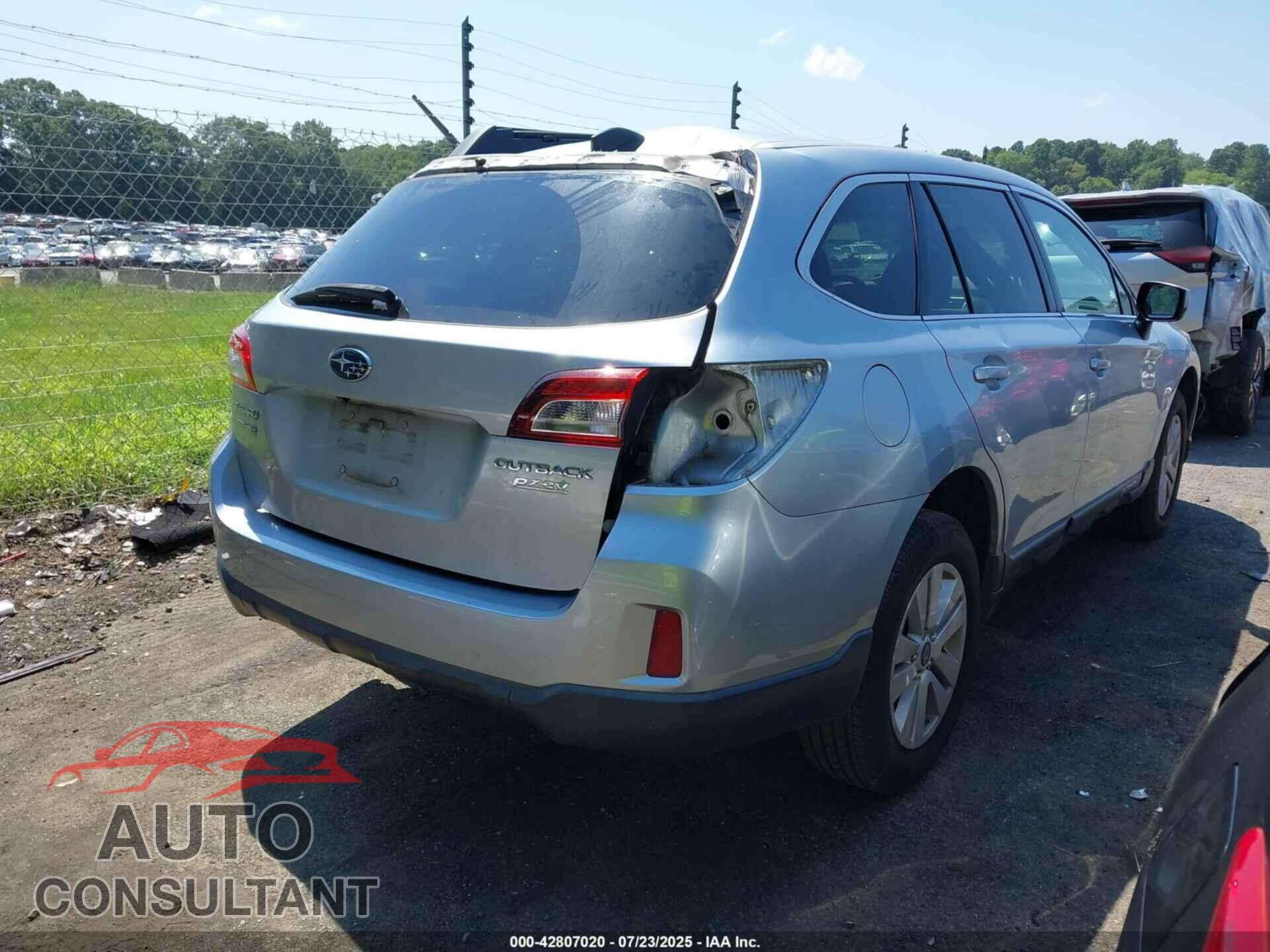 SUBARU OUTBACK 2017 - 4S4BSACC8H3229675