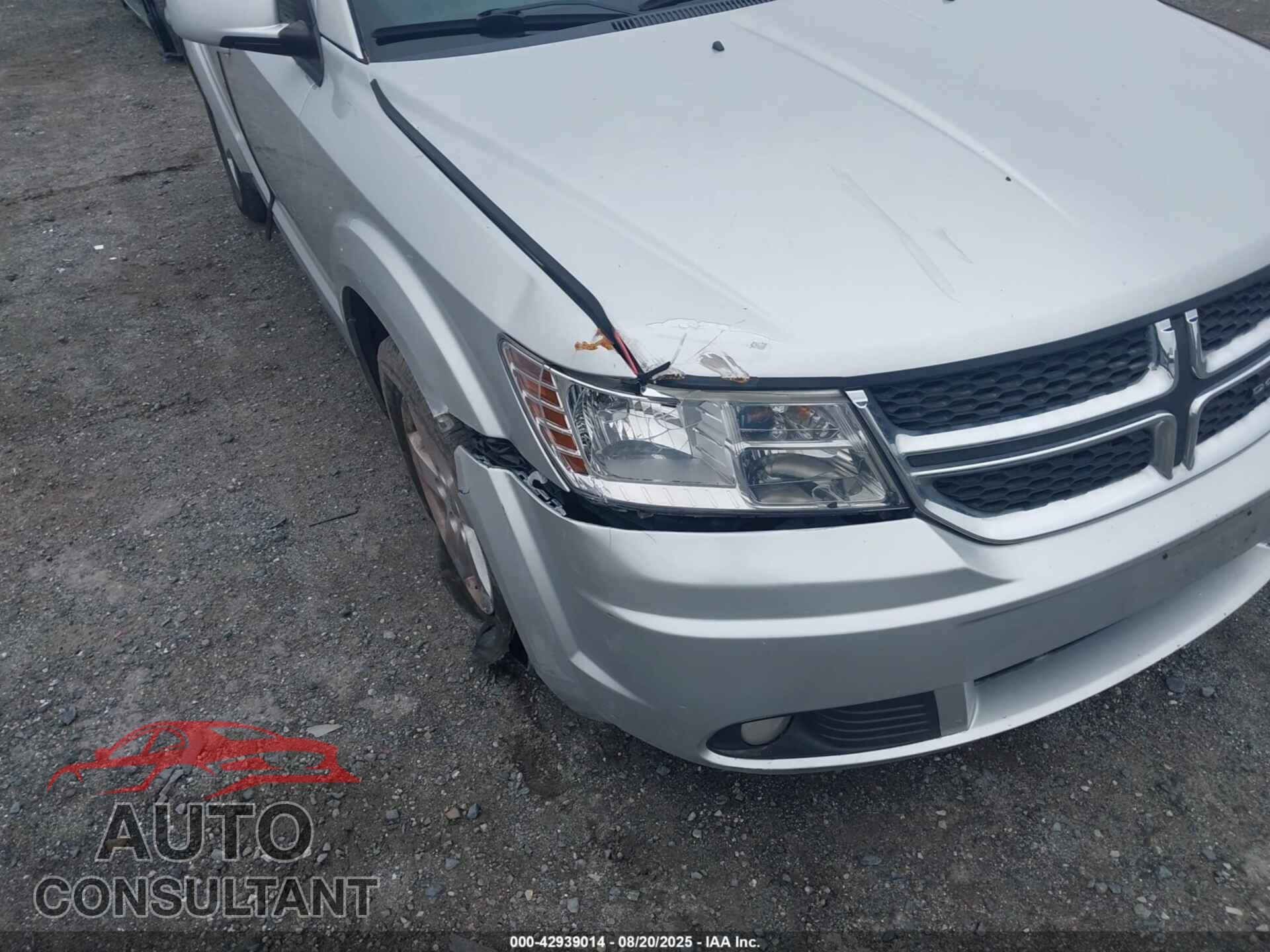DODGE JOURNEY 2012 - 3C4PDCBG6CT324186