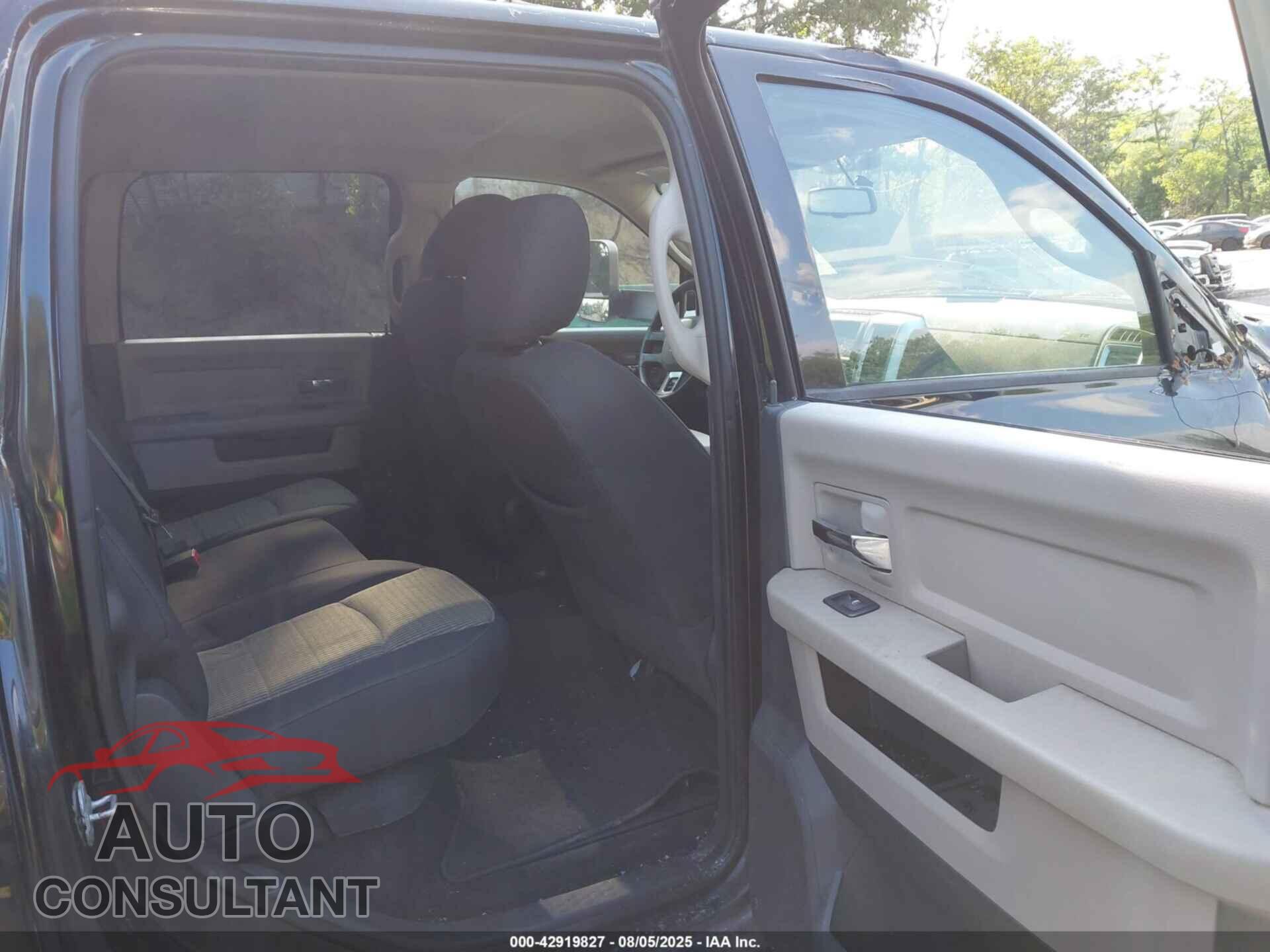 DODGE RAM 1500 2010 - 1D7RV1CT8AS160837