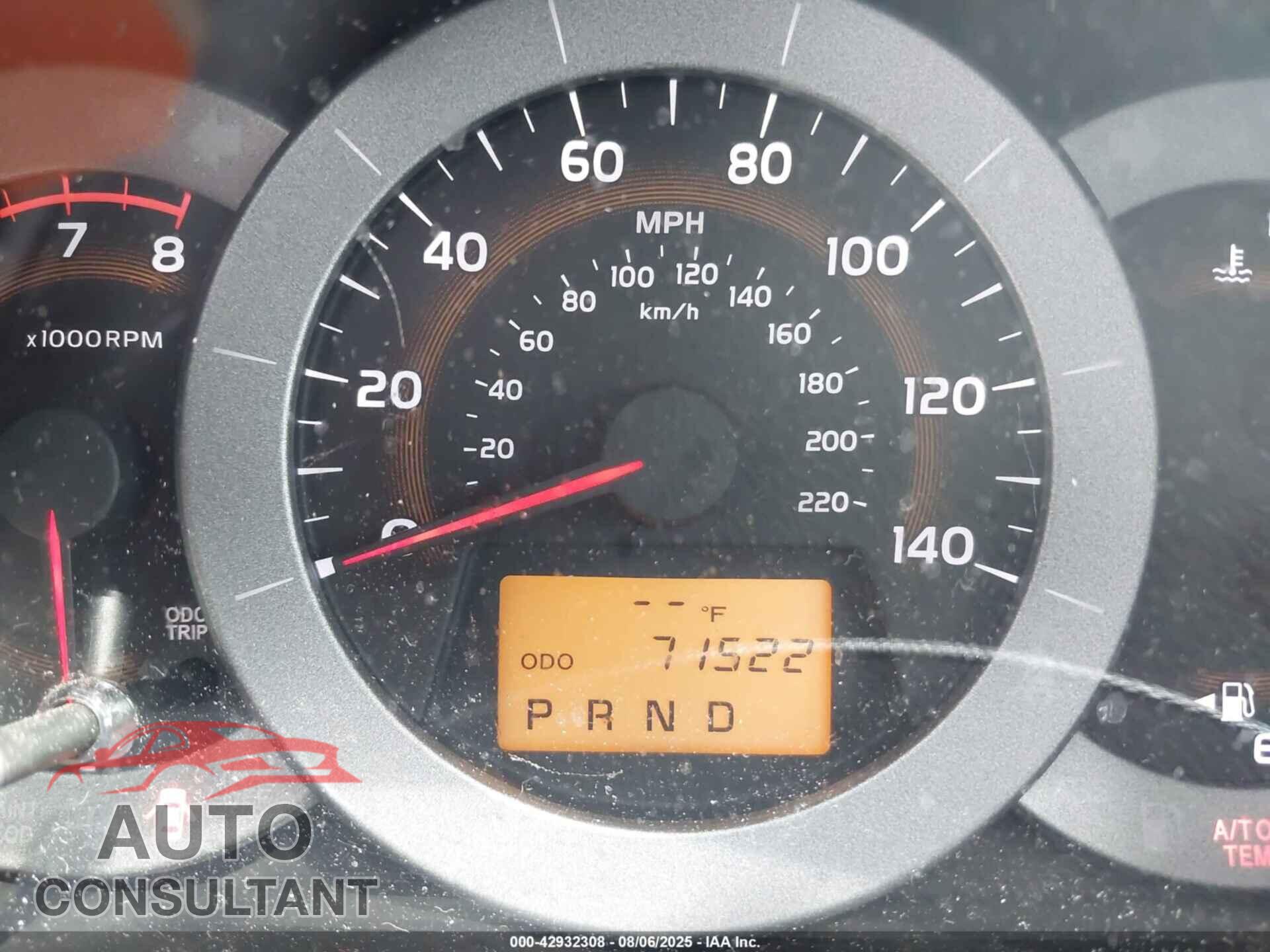 TOYOTA RAV4 2011 - 2T3DF4DV0BW134101