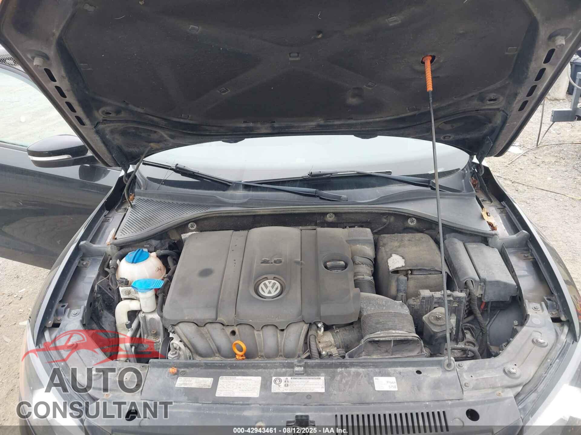VOLKSWAGEN PASSAT 2013 - 1VWAP7A3XDC033154