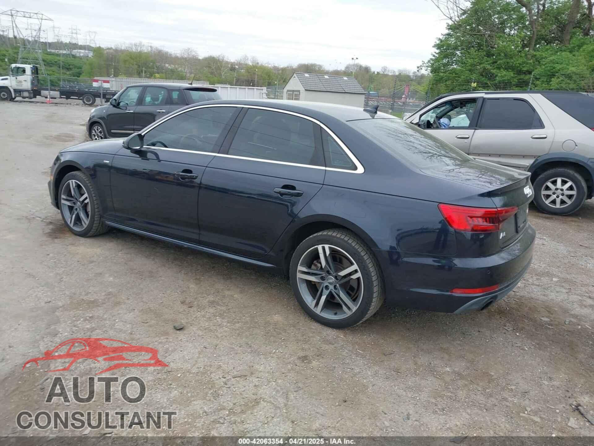 AUDI A4 2017 - WAUENAF41HN070349