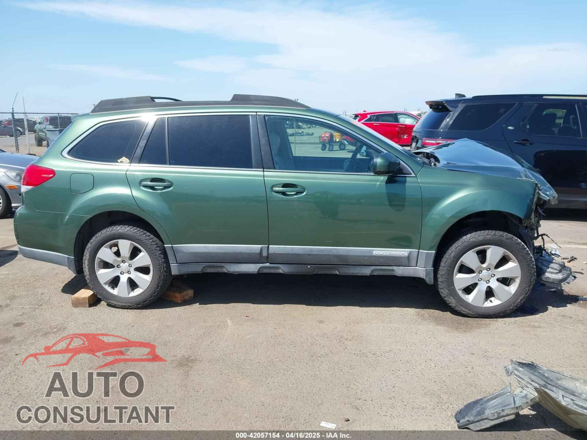 SUBARU OUTBACK 2012 - 4S4BRBAC0C3205366