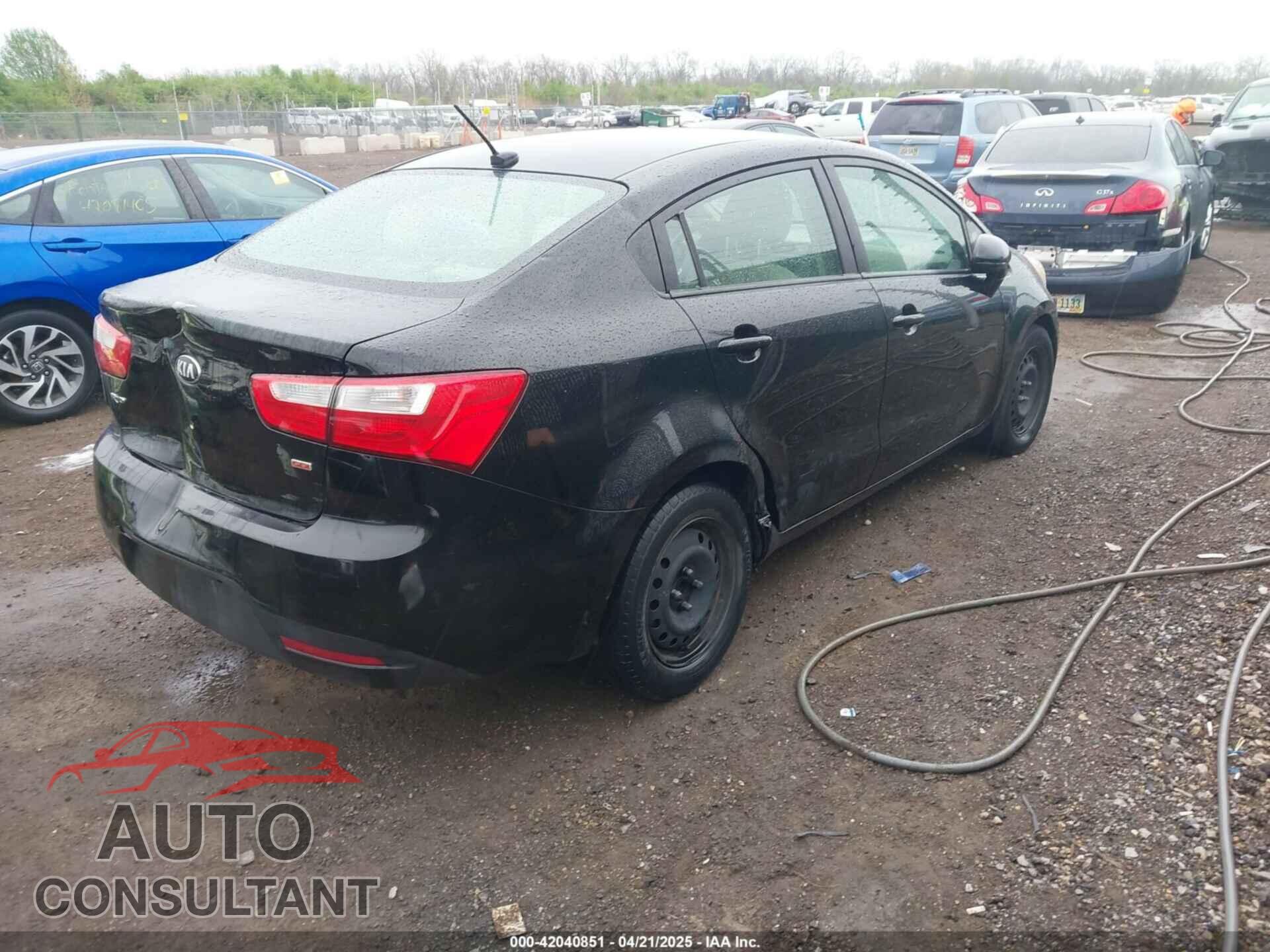 KIA RIO 2013 - KNADM4A31D6254595