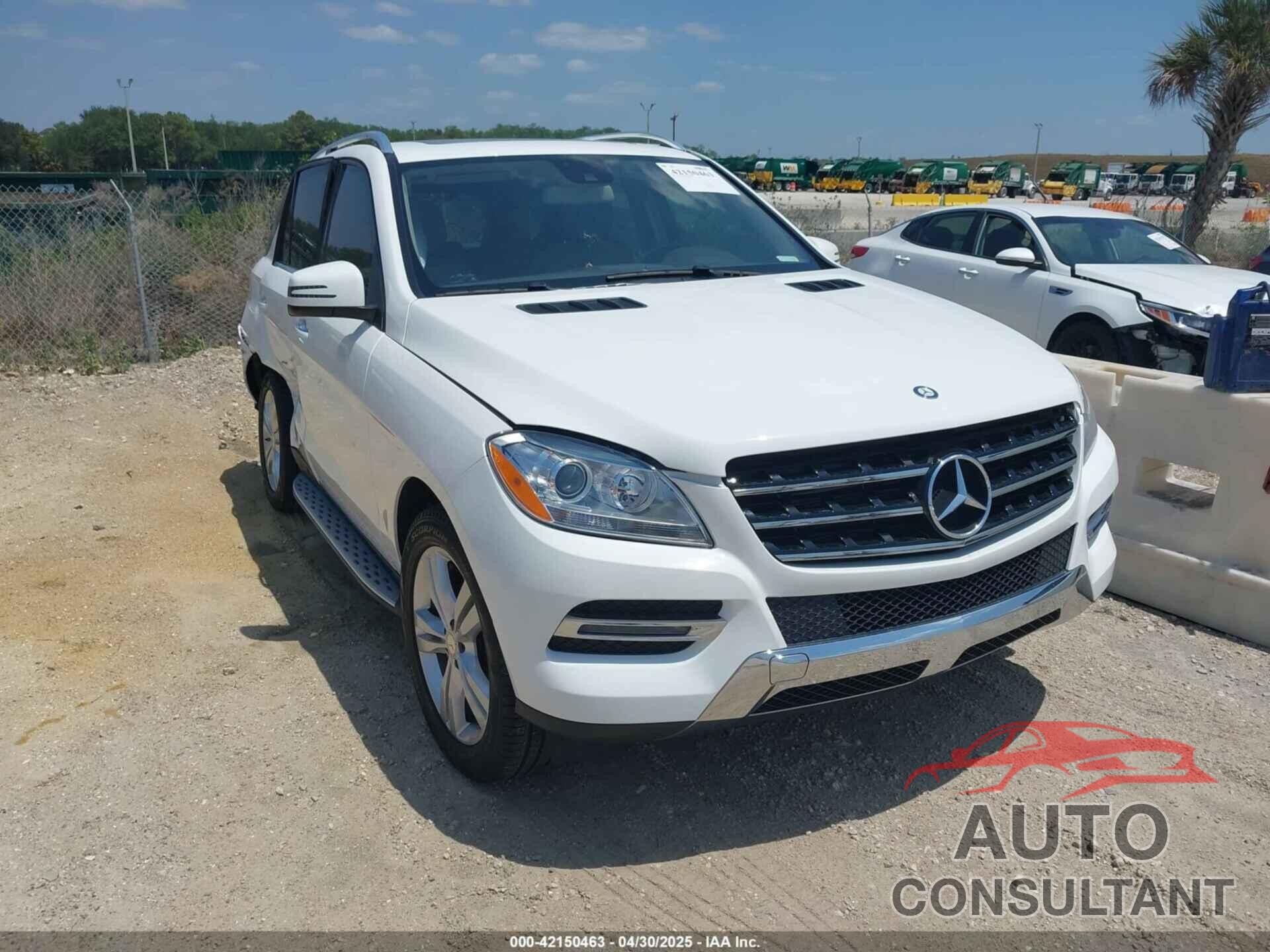 MERCEDES-BENZ ML 350 2014 - 4JGDA5HB3EA425307