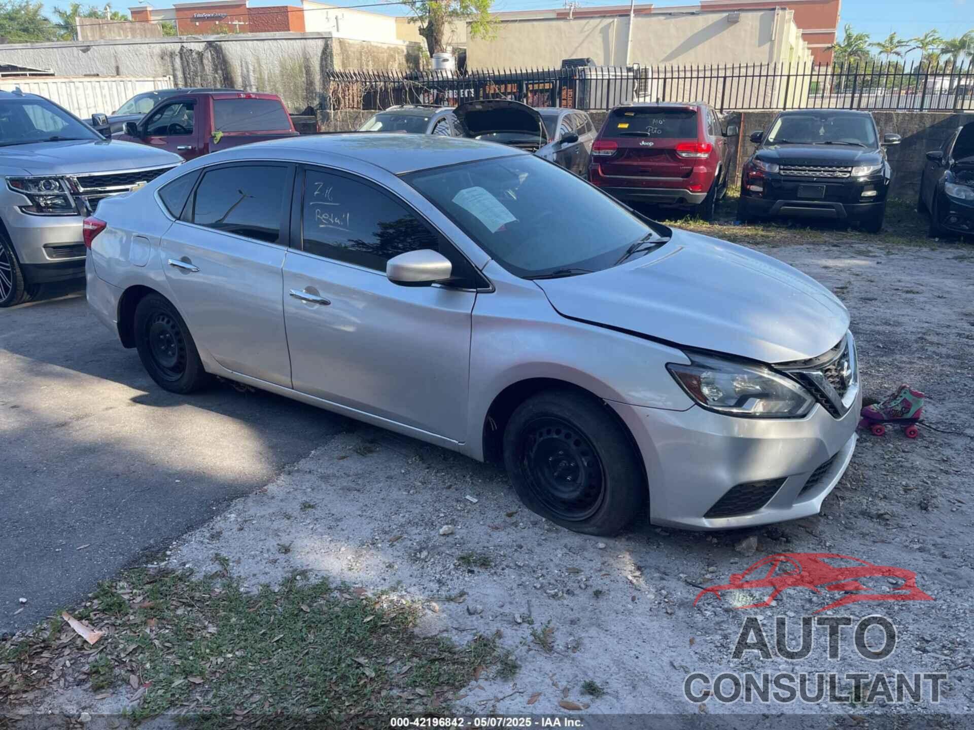 NISSAN SENTRA 2019 - 3N1AB7AP5KY332143