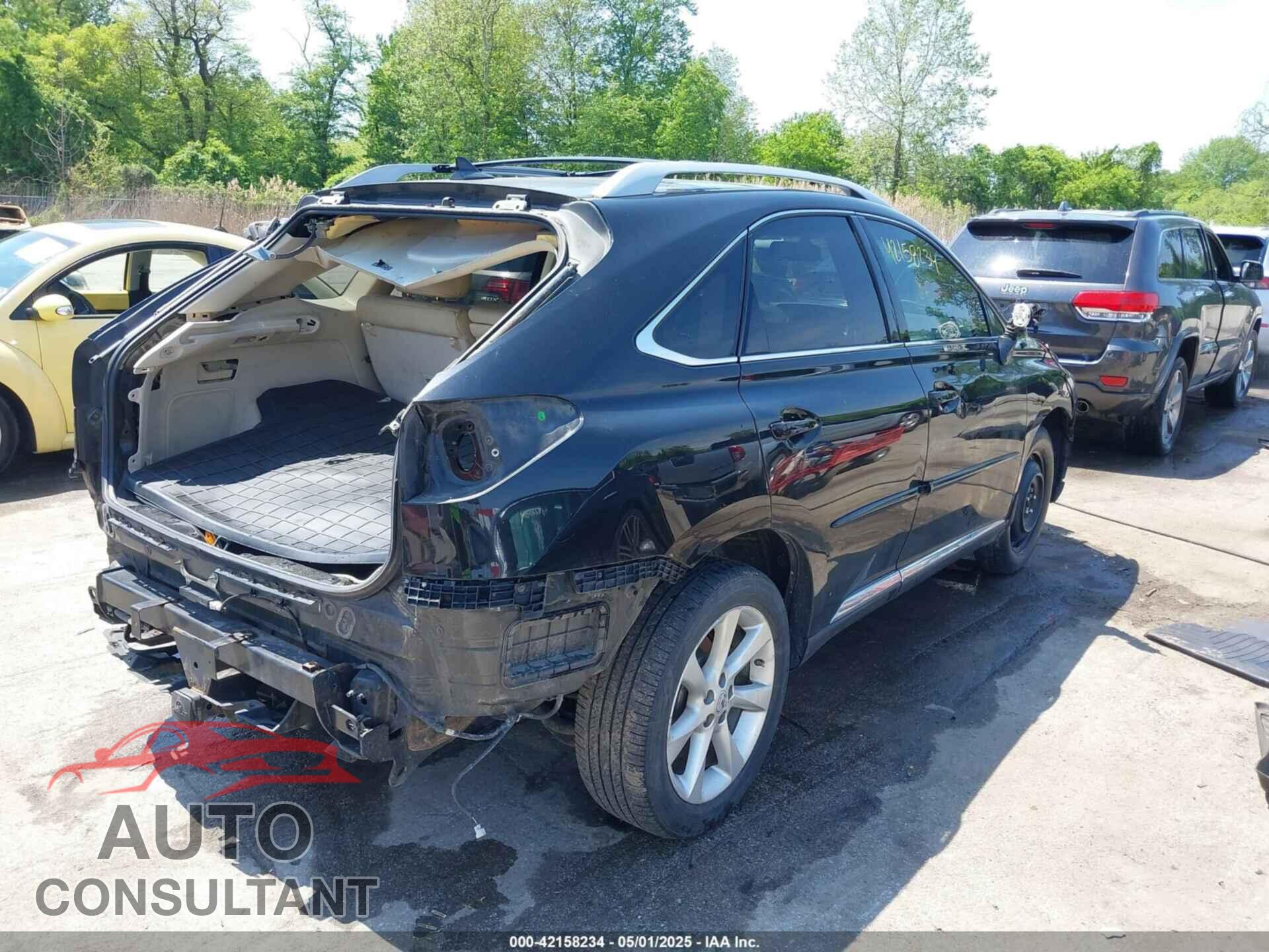 LEXUS RX 350 2011 - 2T2BK1BA7BC102446