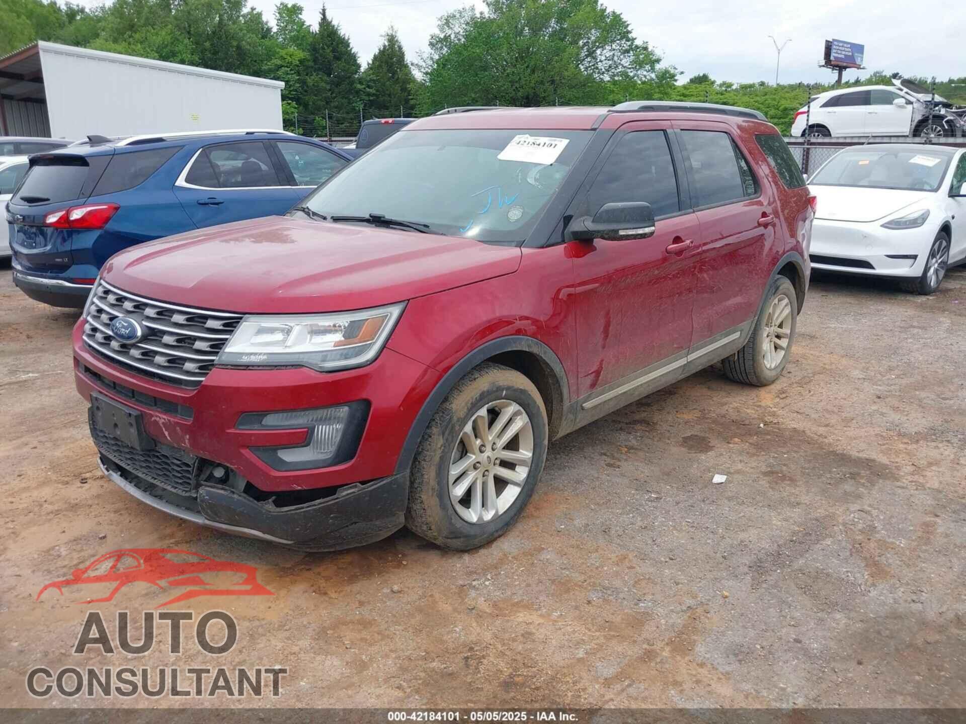 FORD EXPLORER 2017 - 1FM5K7D82HGA58909