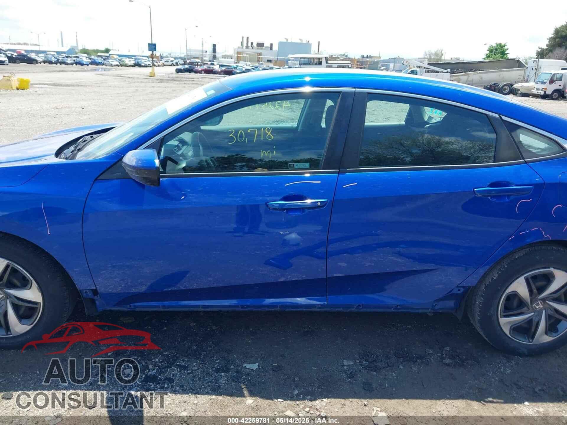 HONDA CIVIC 2019 - 19XFC2F66KE031966