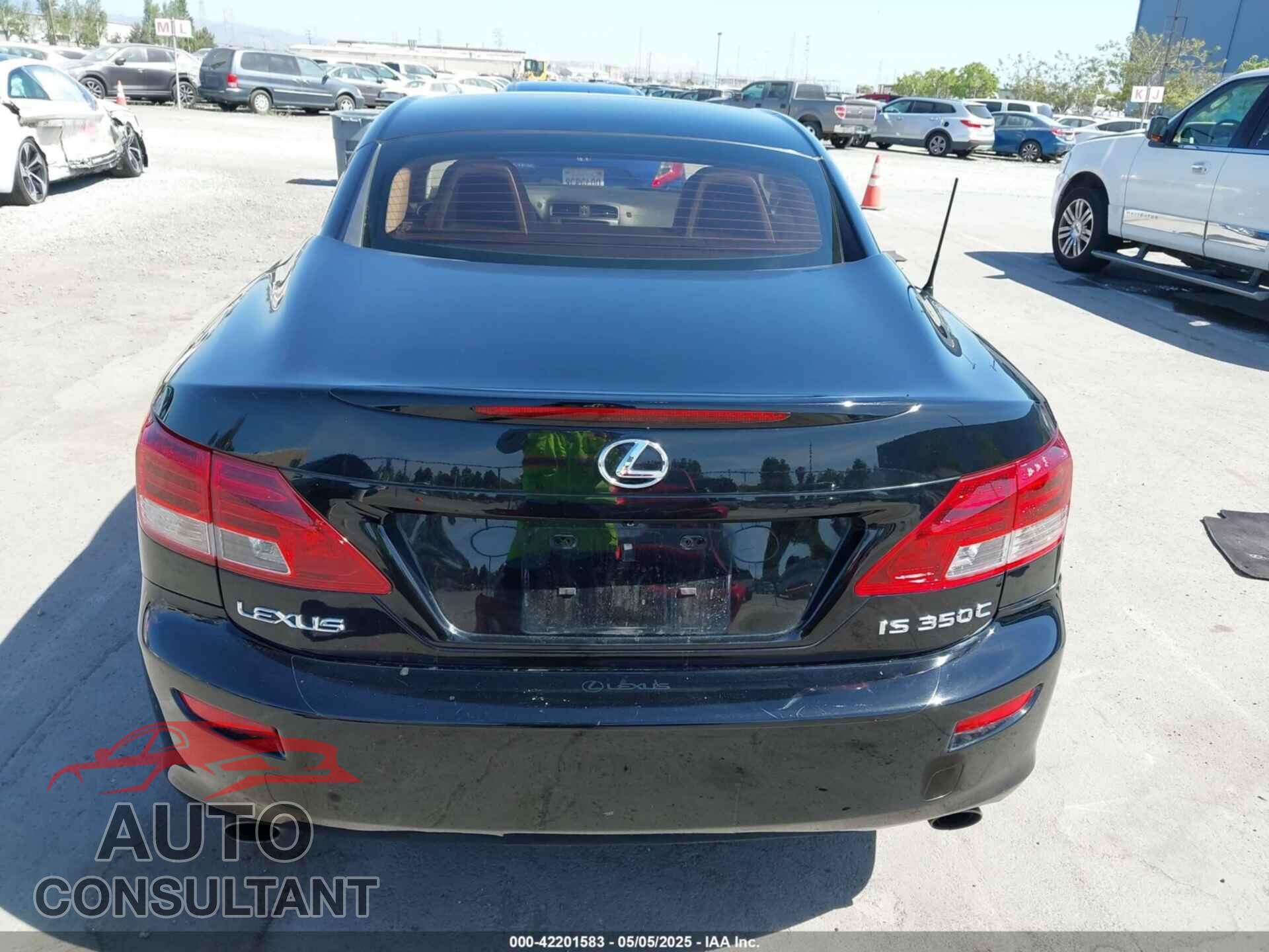 LEXUS IS 350C 2010 - JTHFE2C20A2504542