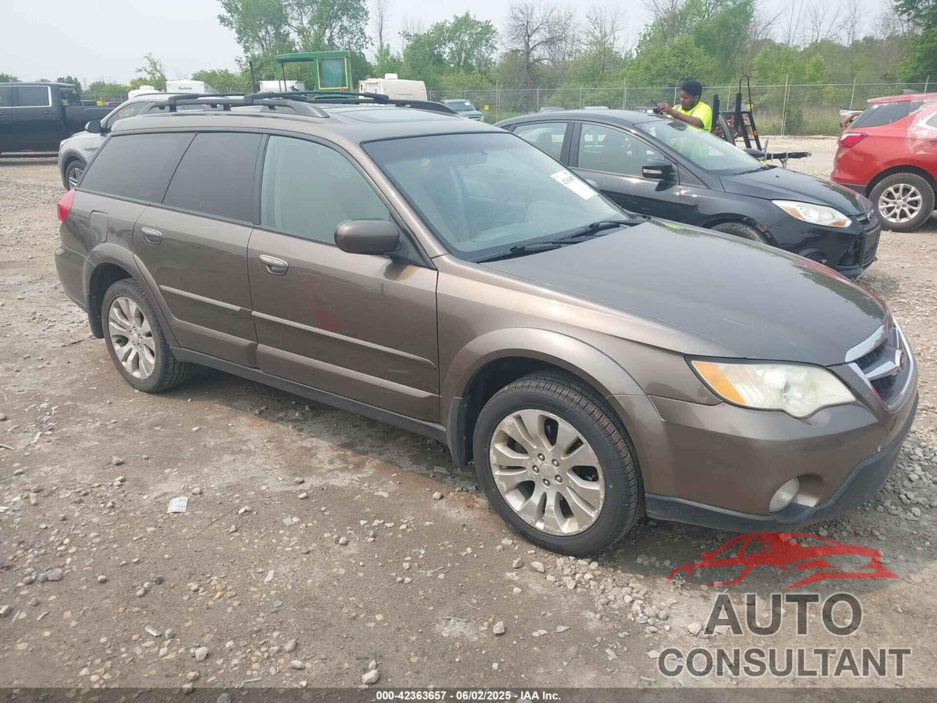 SUBARU OUTBACK 2009 - 4S4BP66C097310139