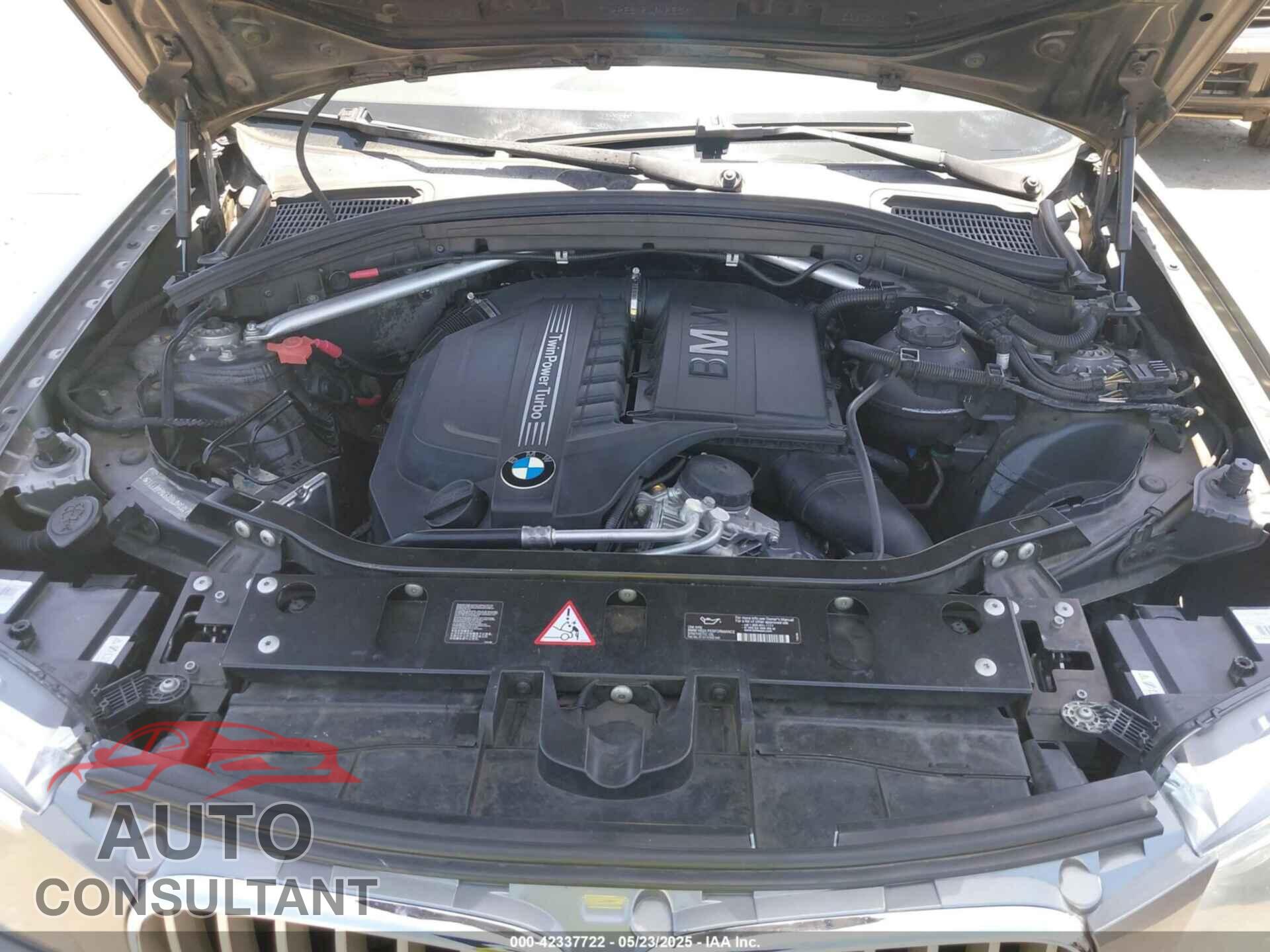 BMW X3 2013 - 5UXWX7C55DL978227