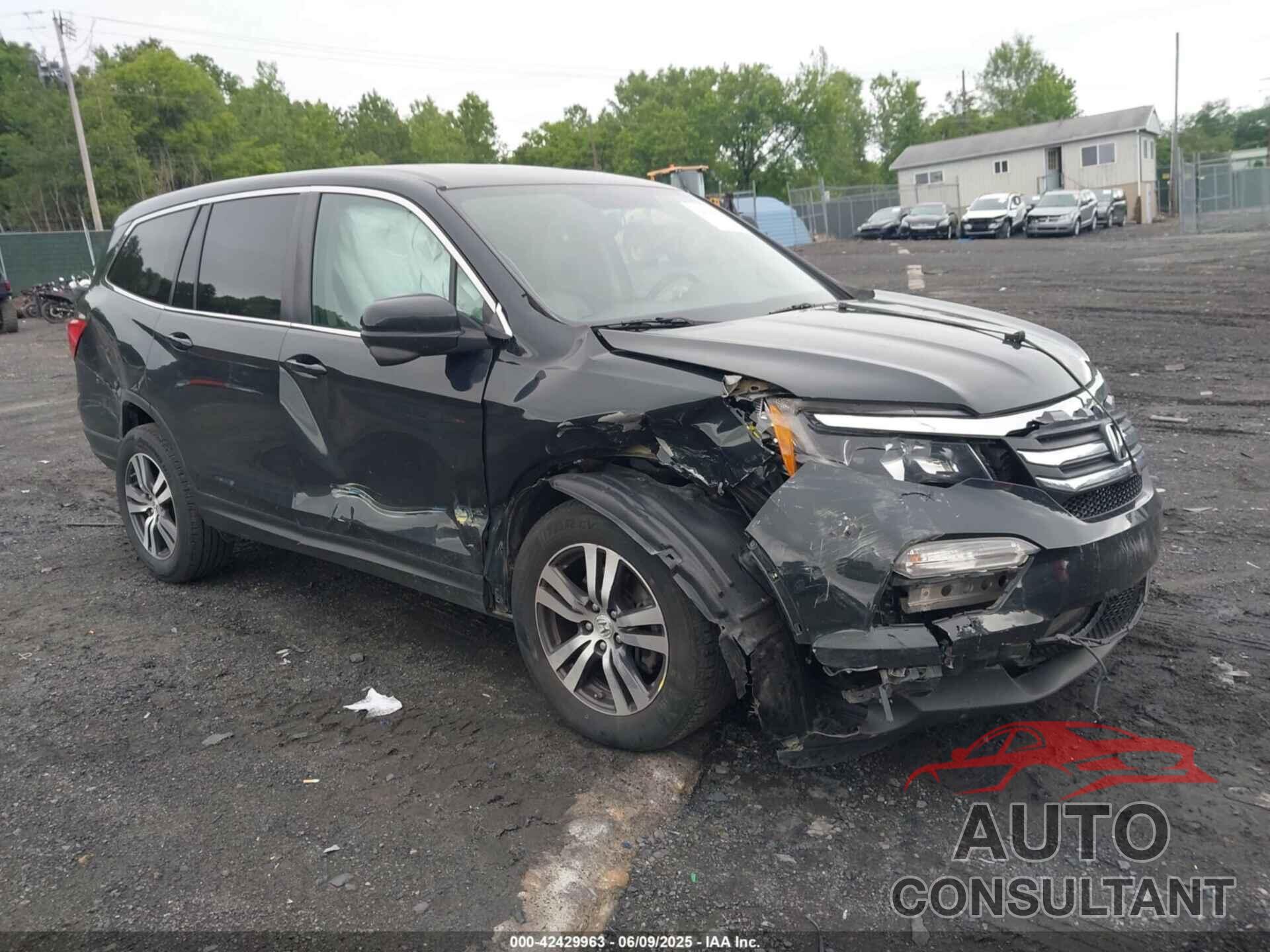 HONDA PILOT 2016 - 5FNYF6H52GB071278