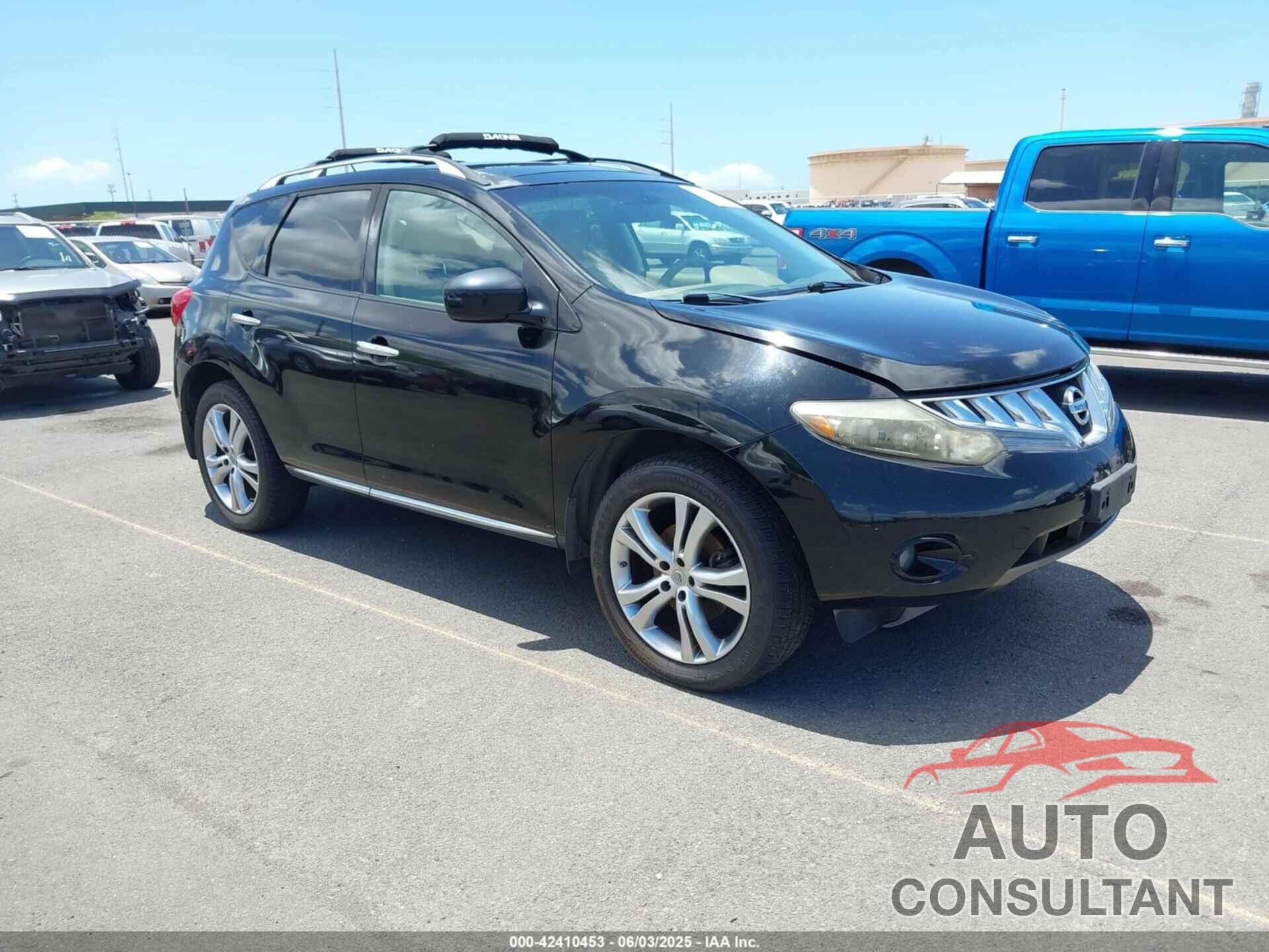 NISSAN MURANO 2009 - JN8AZ18W19W150853