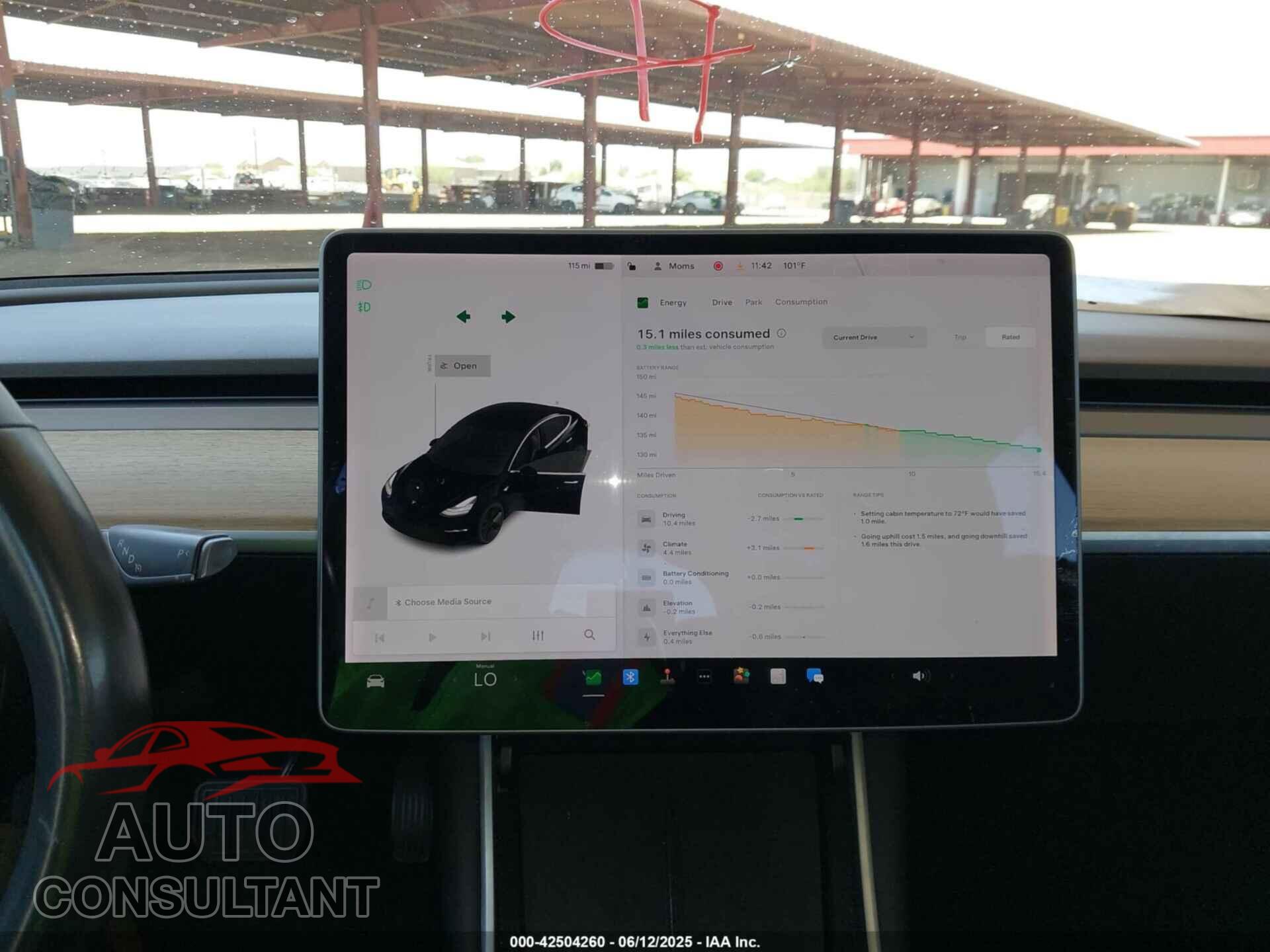 TESLA MODEL 3 2018 - 5YJ3E1EA7JF152074