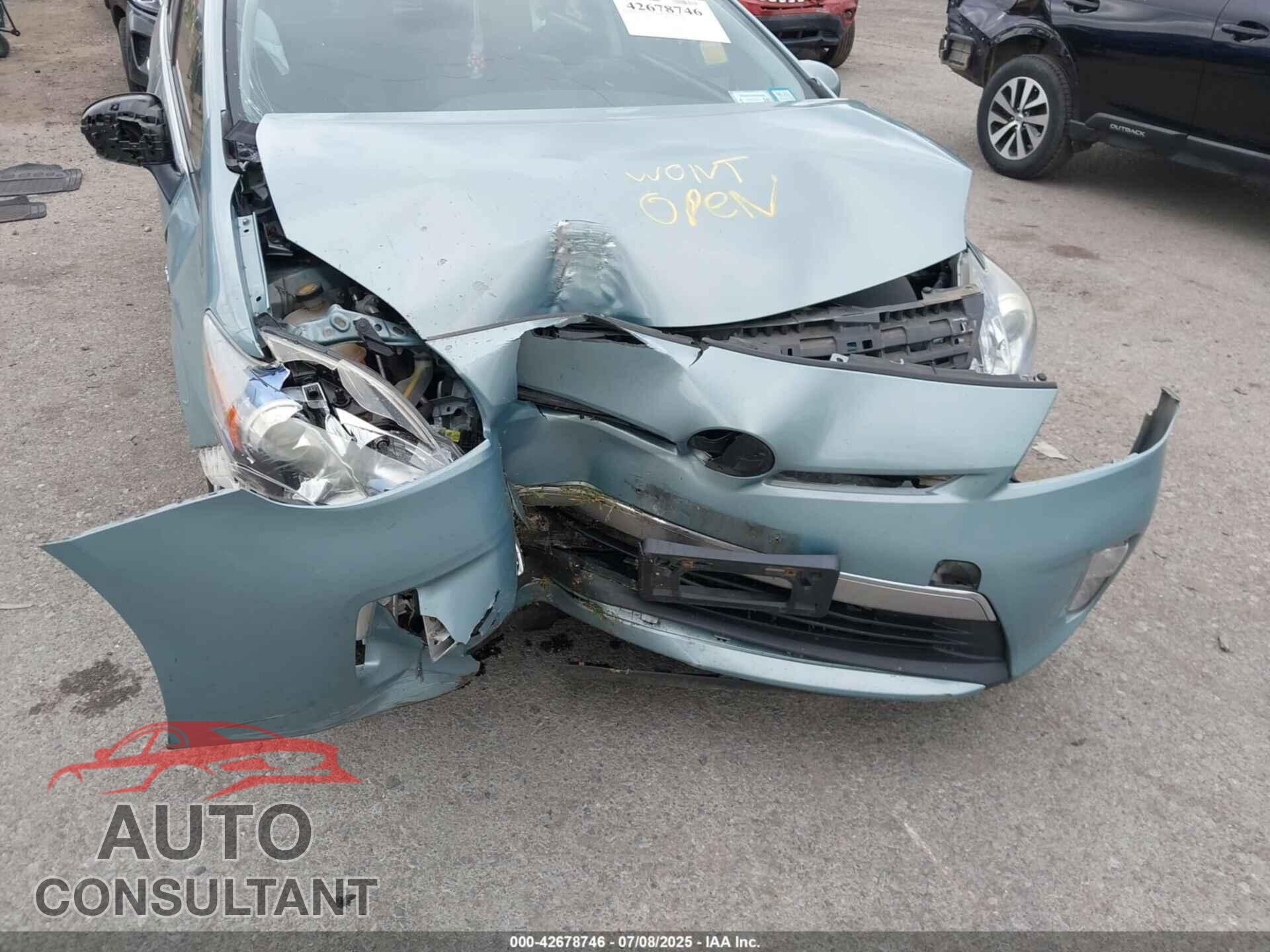 TOYOTA PRIUS PLUG-IN 2014 - JTDKN3DP3E3058838