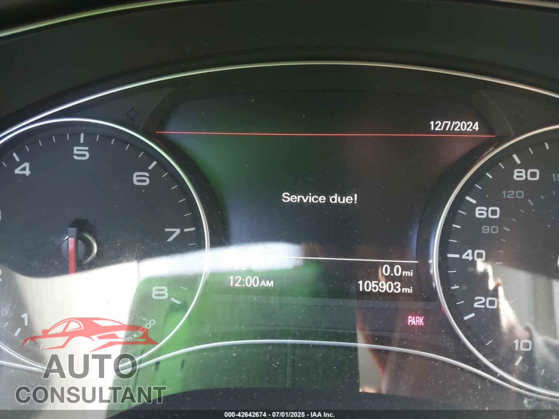 AUDI A7 2013 - WAU3GAFC1DN069768