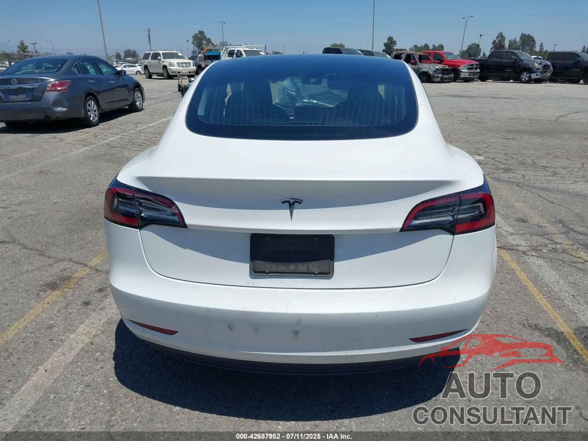TESLA MODEL 3 2019 - 5YJ3E1EAXKF309758