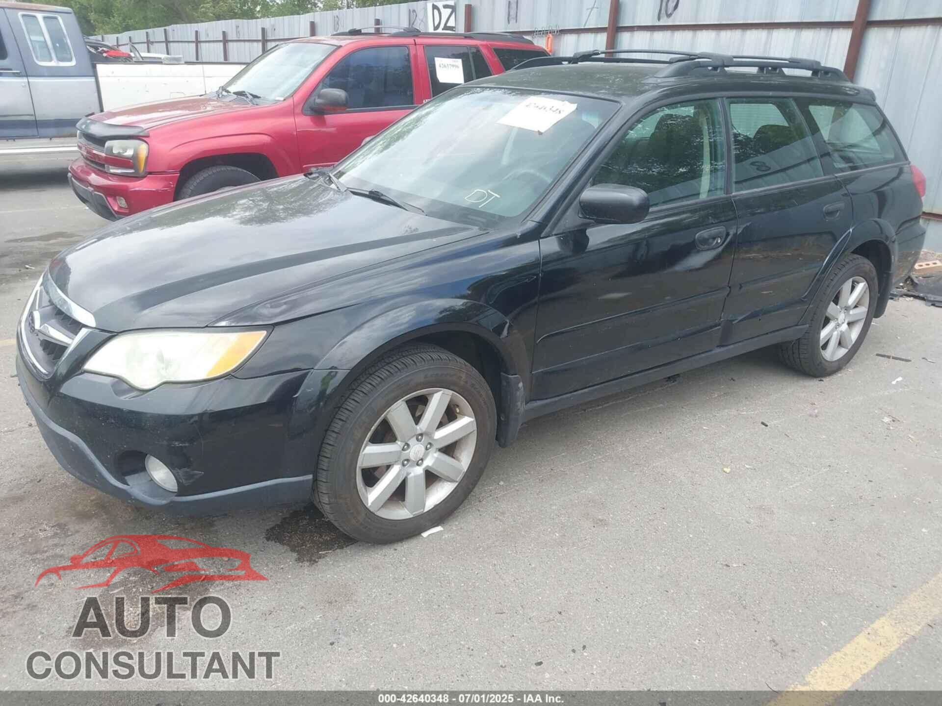SUBARU OUTBACK 2009 - 4S4BP61CX97310236