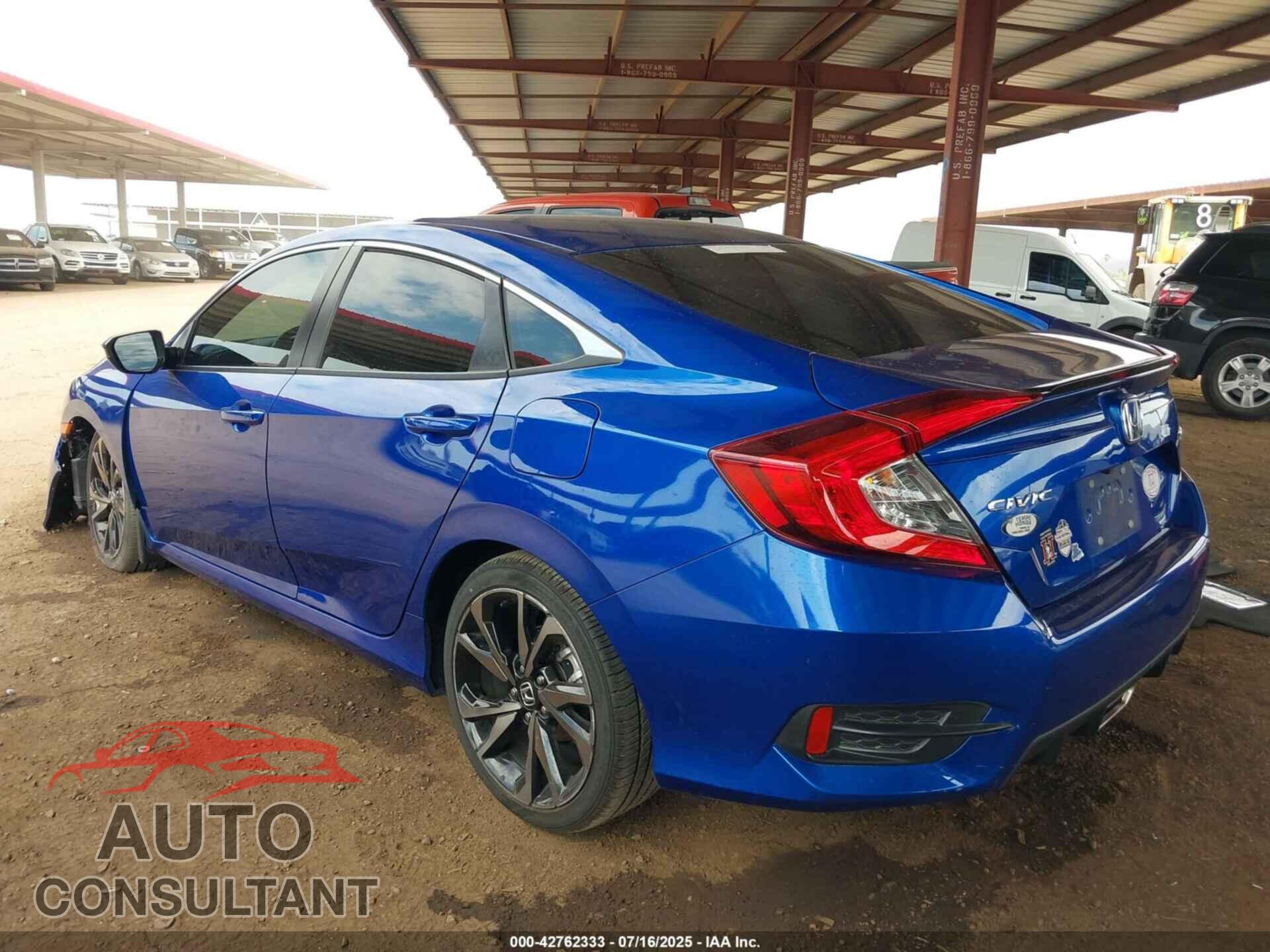 HONDA CIVIC 2021 - 2HGFC2F82MH521301