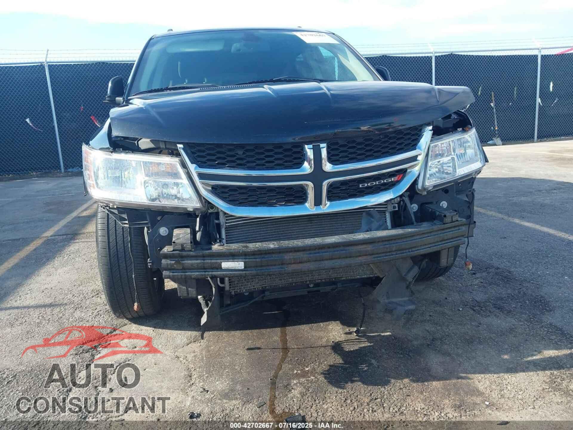 DODGE JOURNEY 2019 - 3C4PDCBB2KT798347