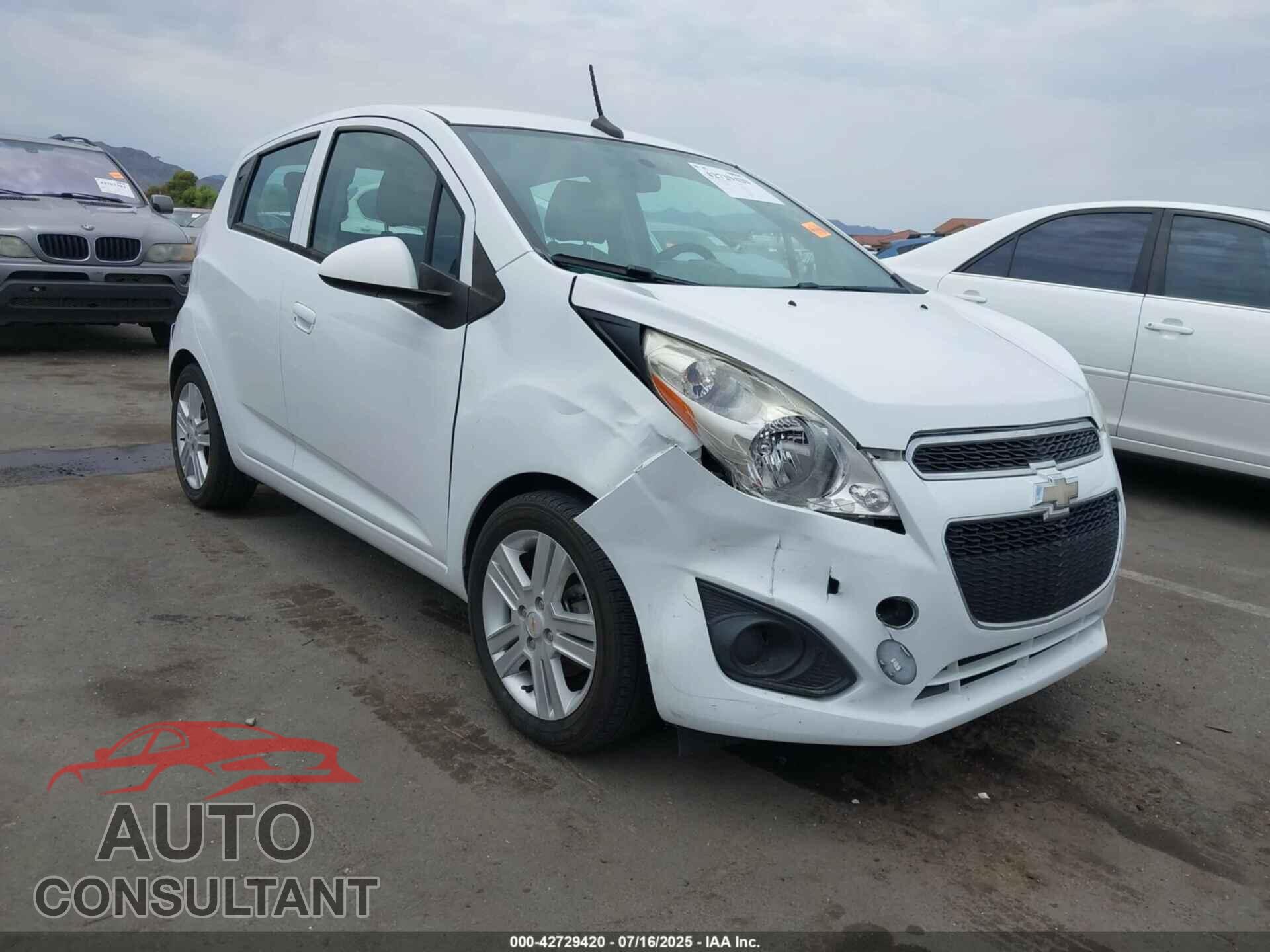 CHEVROLET SPARK 2014 - KL8CD6S91EC510646
