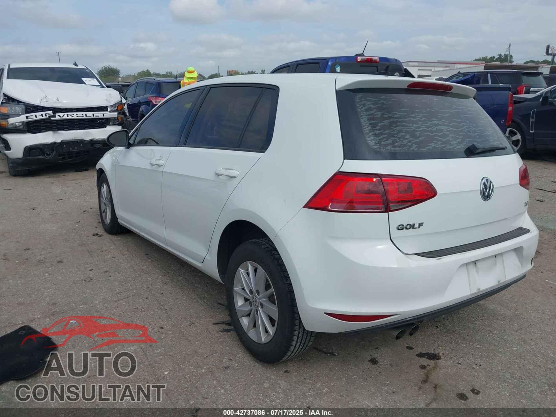 VOLKSWAGEN GOLF 2017 - 3VW217AU6HM039732