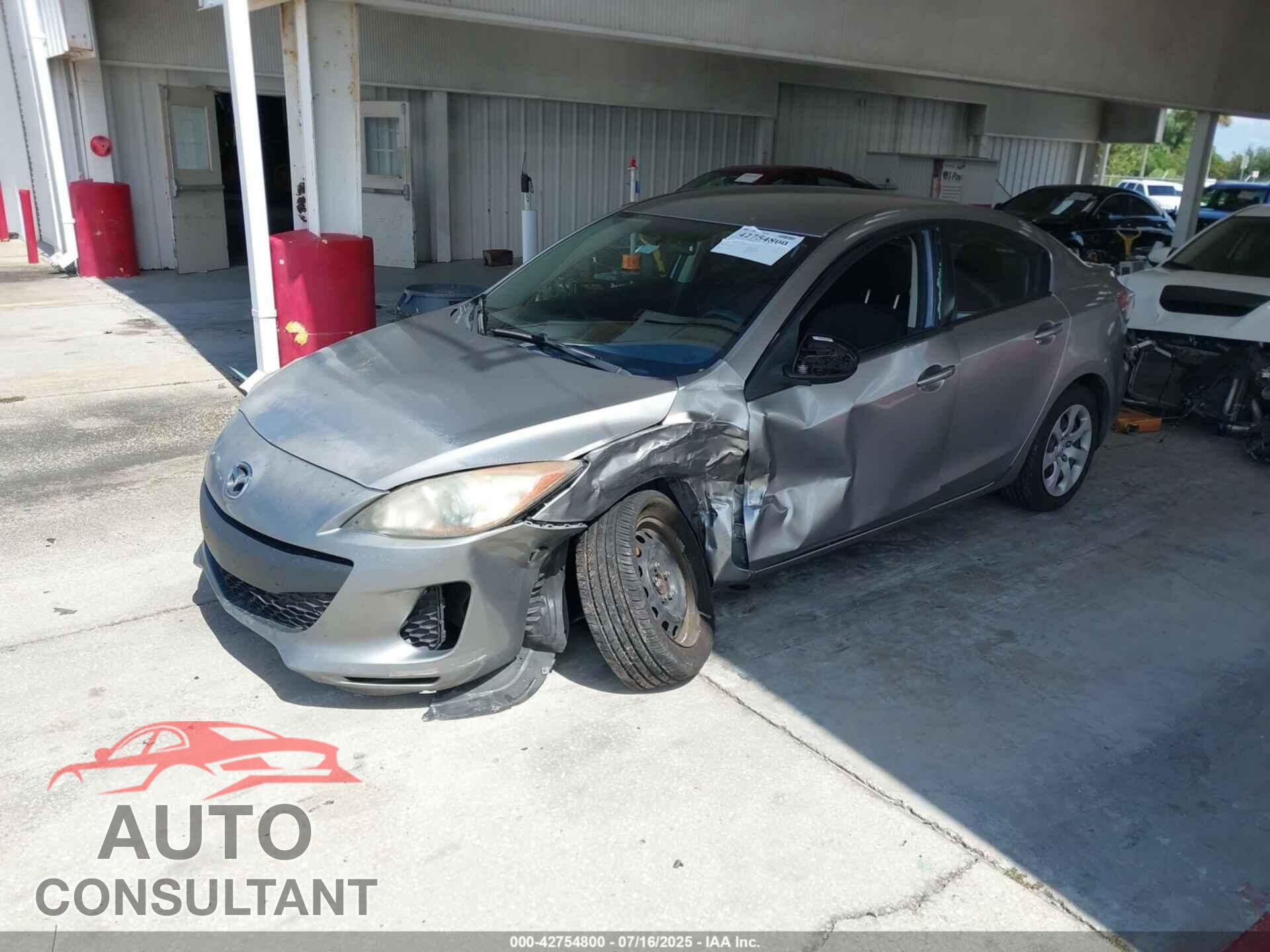 MAZDA 3 2013 - JM1BL1UP6D1758566