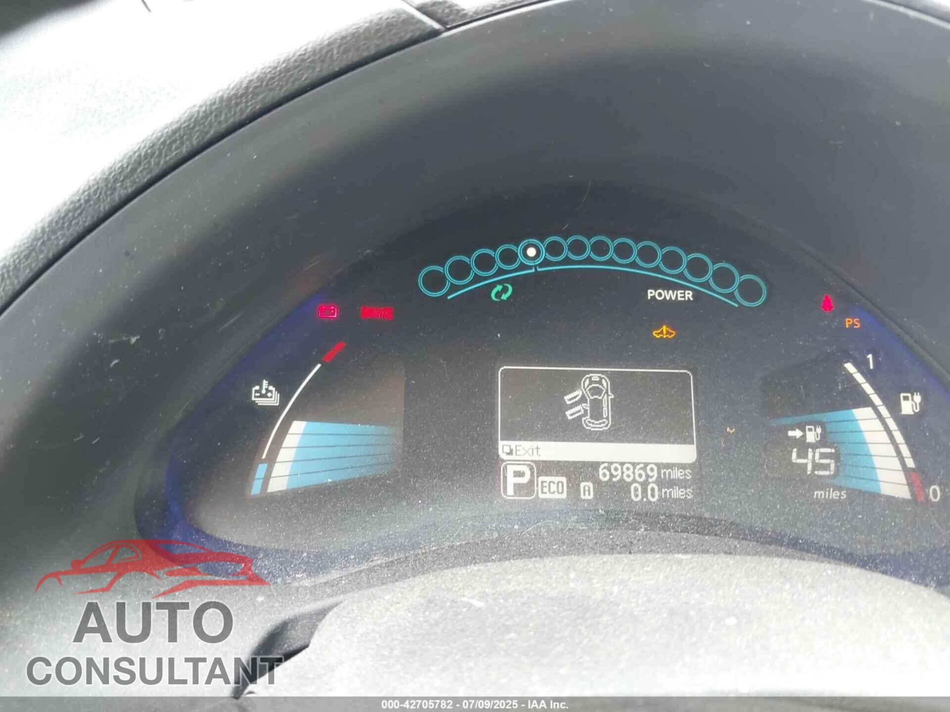 NISSAN LEAF 2015 - 1N4AZ0CP9FC335211