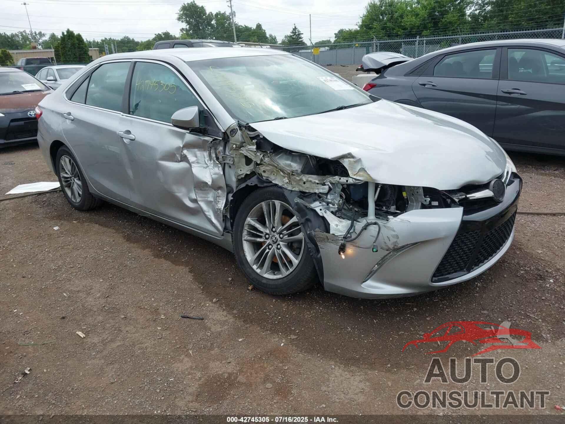 TOYOTA CAMRY 2015 - 4T1BF1FK1FU973634