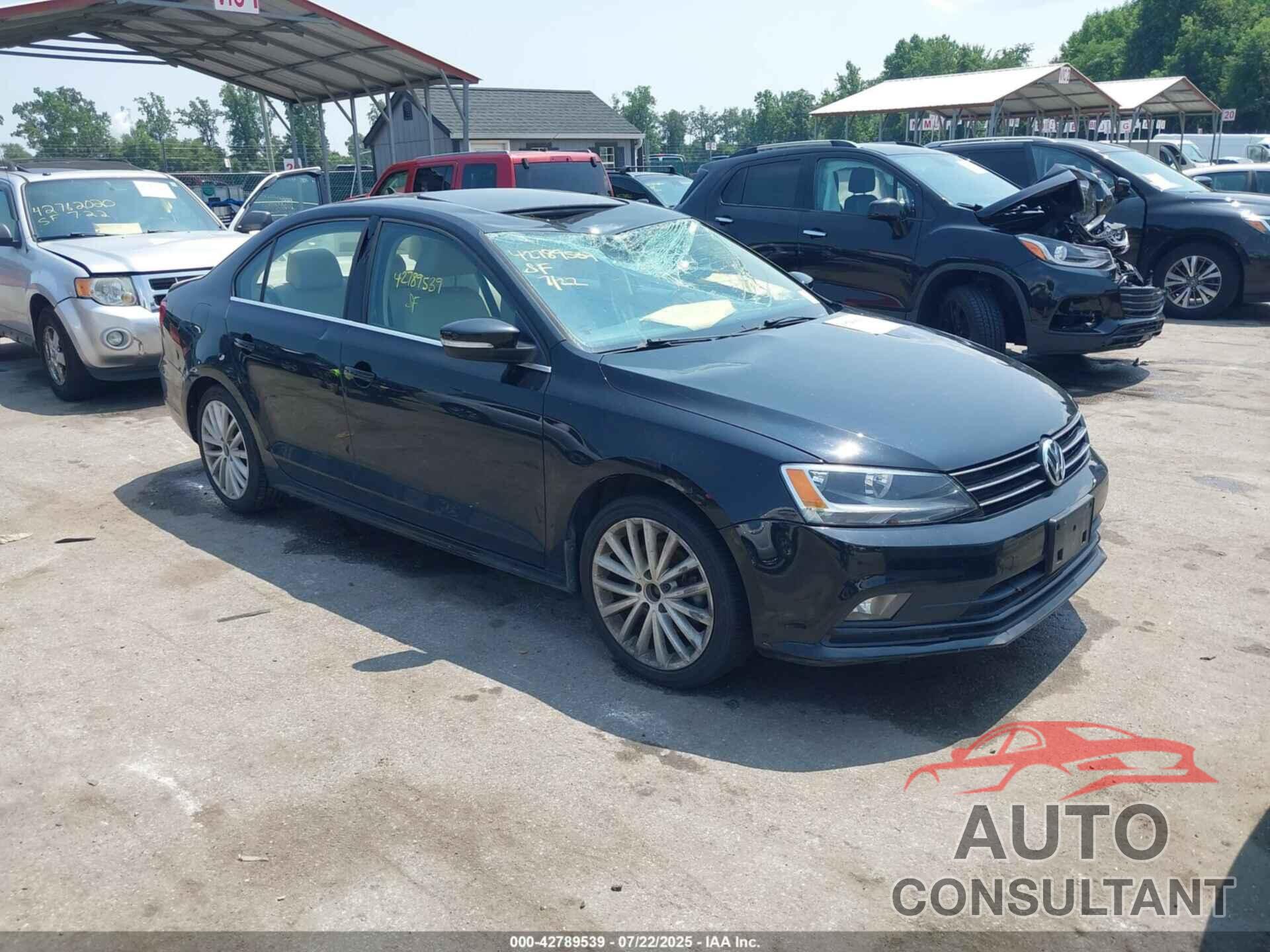 VOLKSWAGEN JETTA 2015 - 3VWD17AJ7FM237540